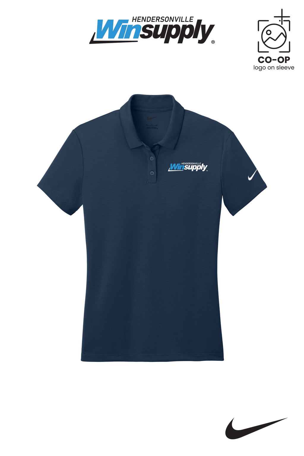 Nike Womens Dry Essential Solid Polo - Winsupply of Hendersonville