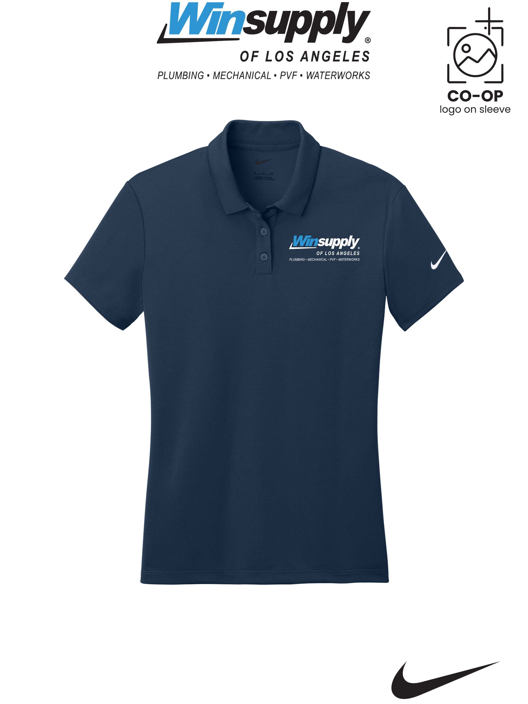 Nike Womens Dry Essential Solid Polo - Winsupply of Los Angeles