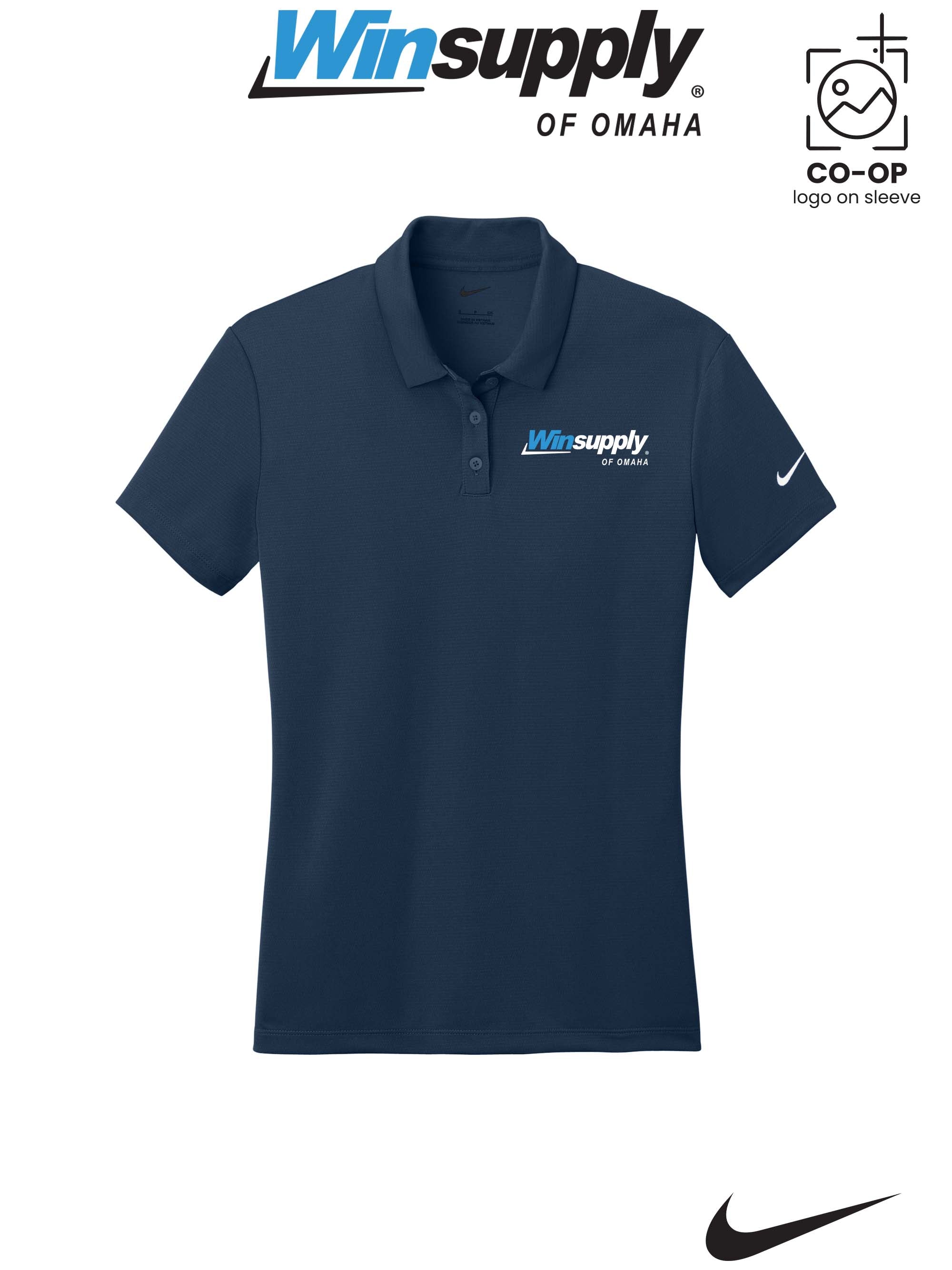 Nike Womens Dry Essential Solid Polo - Winsupply of Omaha