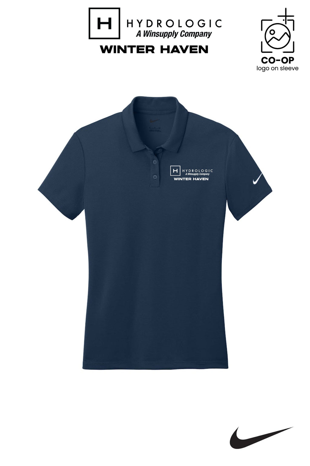 Nike Womens Dry Essential Solid Polo - Winsupply of Winter Haven