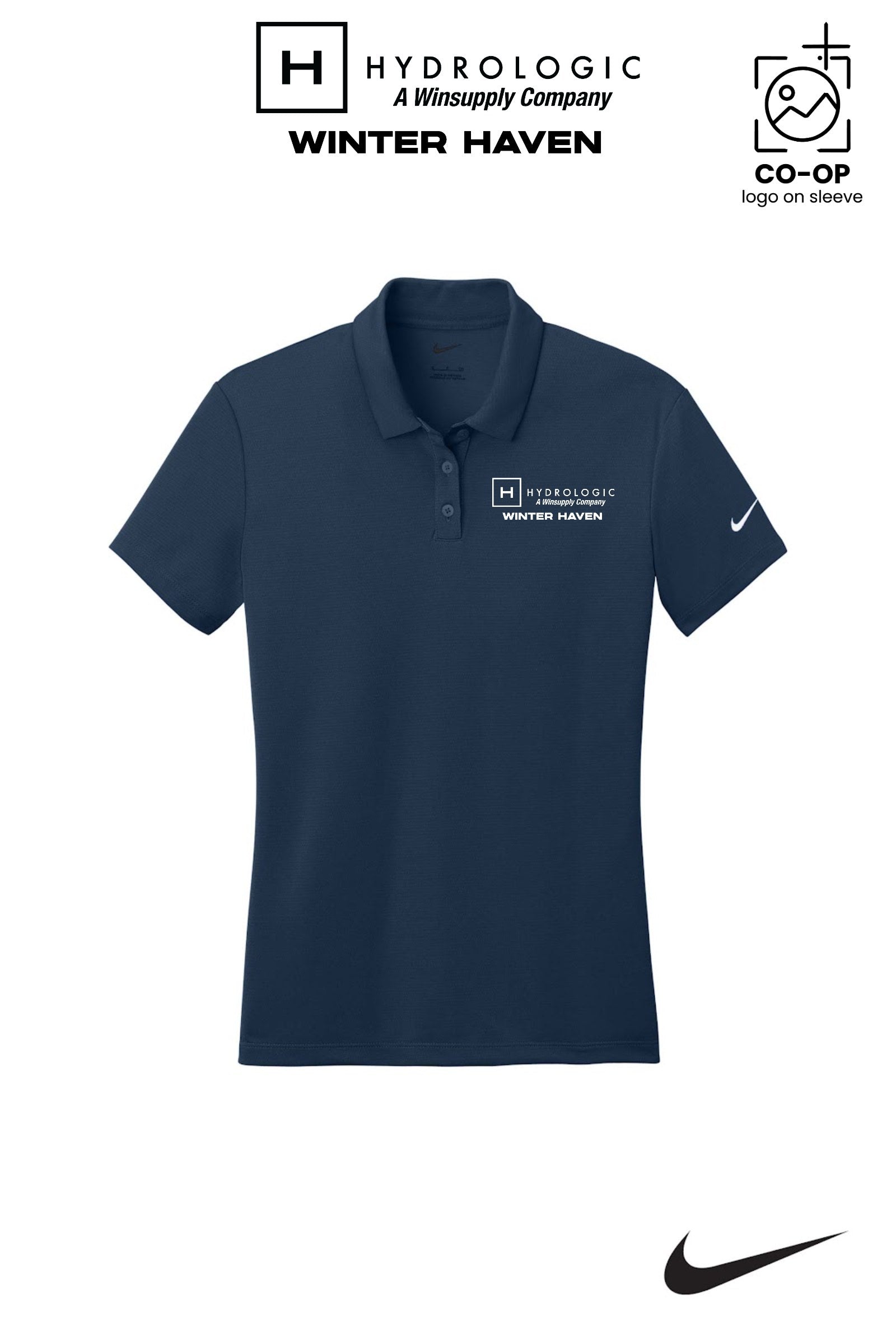 Nike Womens Dry Essential Solid Polo - Winsupply of Winter Haven