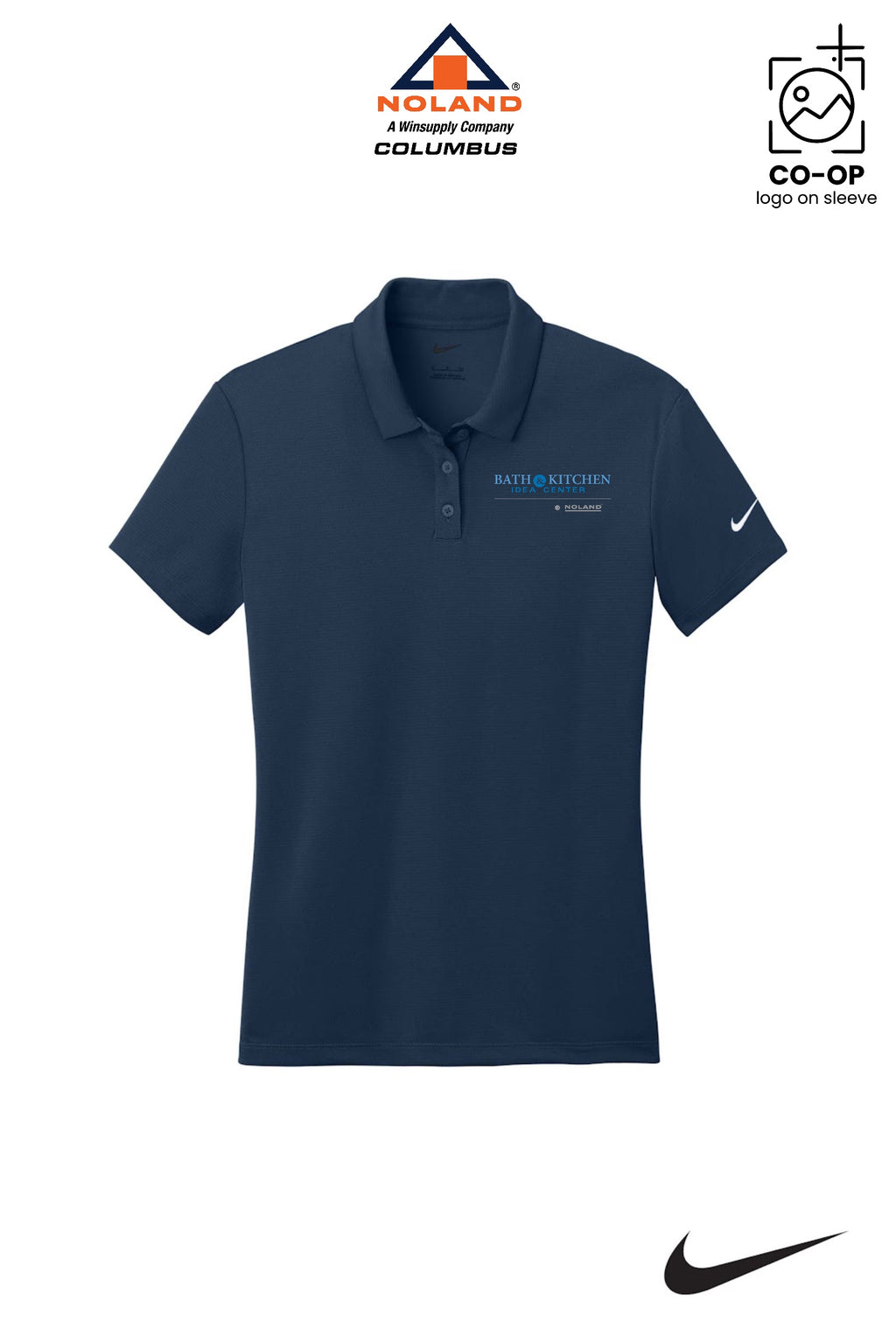 Nike Womens Dry Essential Solid Polo - Columbus Noland