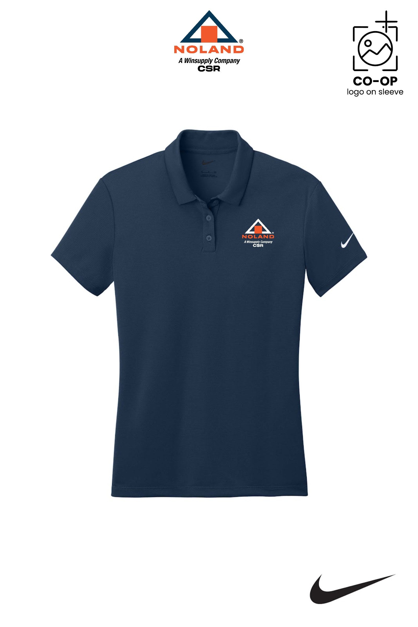 Nike Womens Dry Essential Solid Polo - Noland CSR