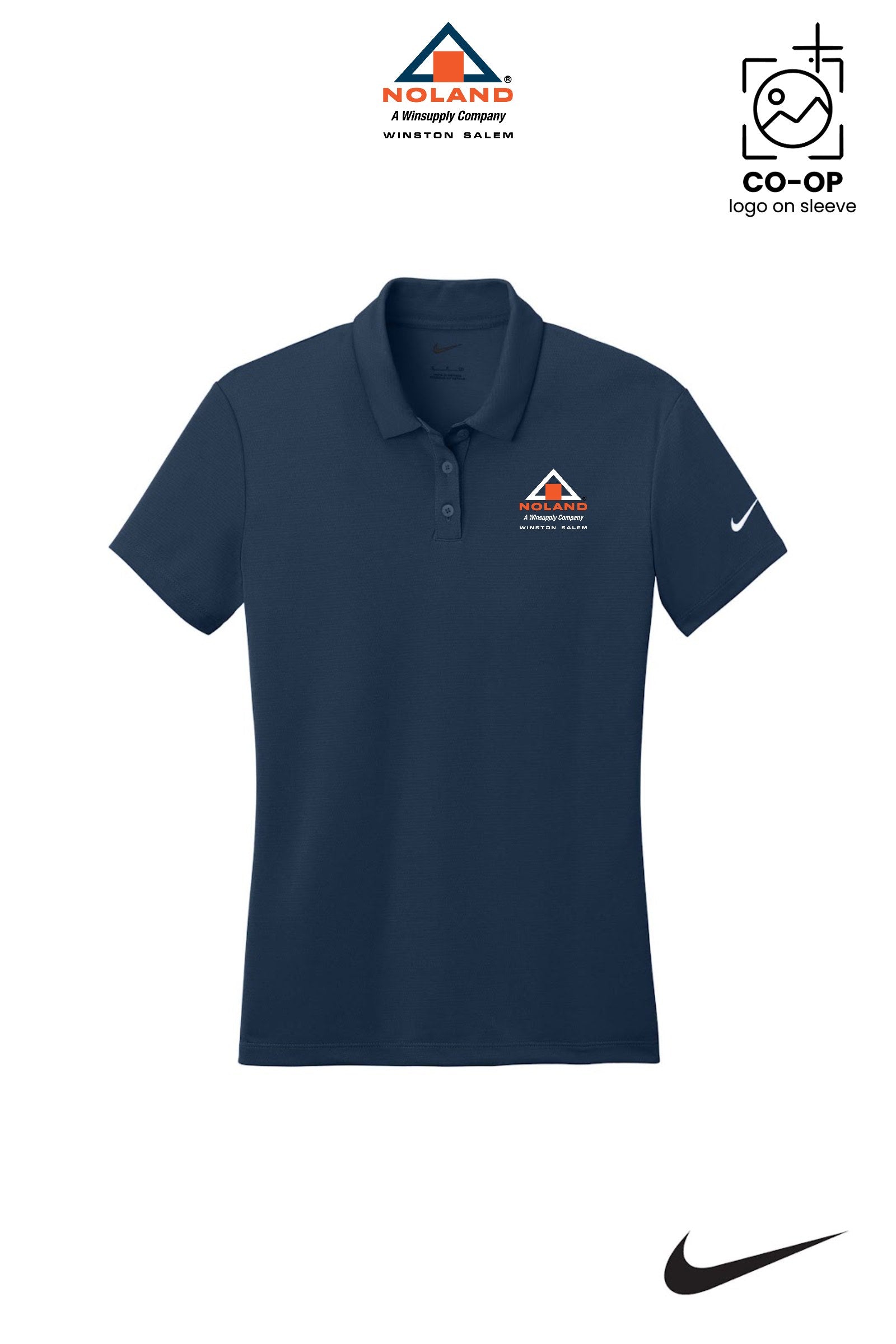 Nike Womens Dry Essential Solid Polo - Winston Salem Noland