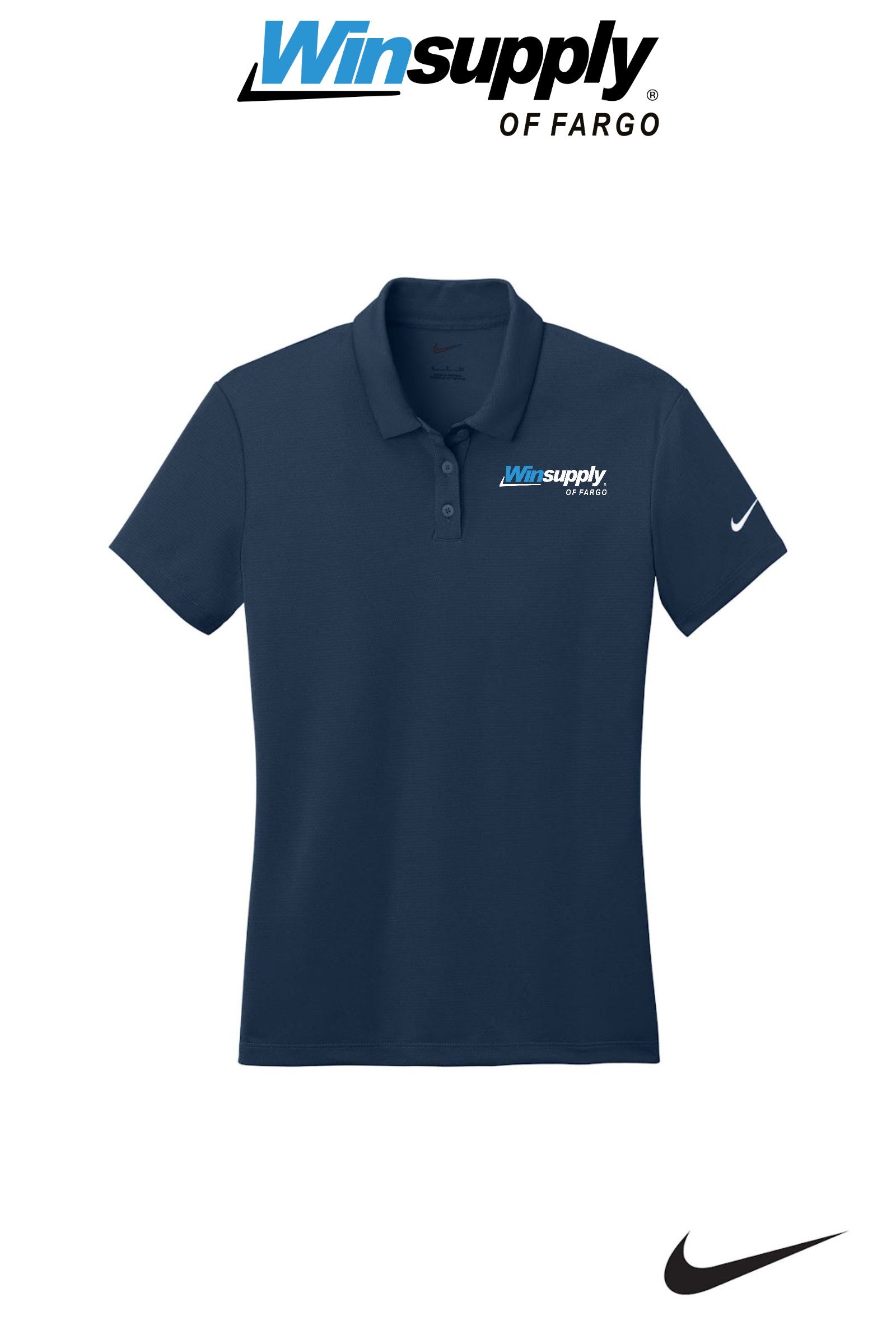Nike Womens Dry Essential Solid Polo - Winsupply of Fargo