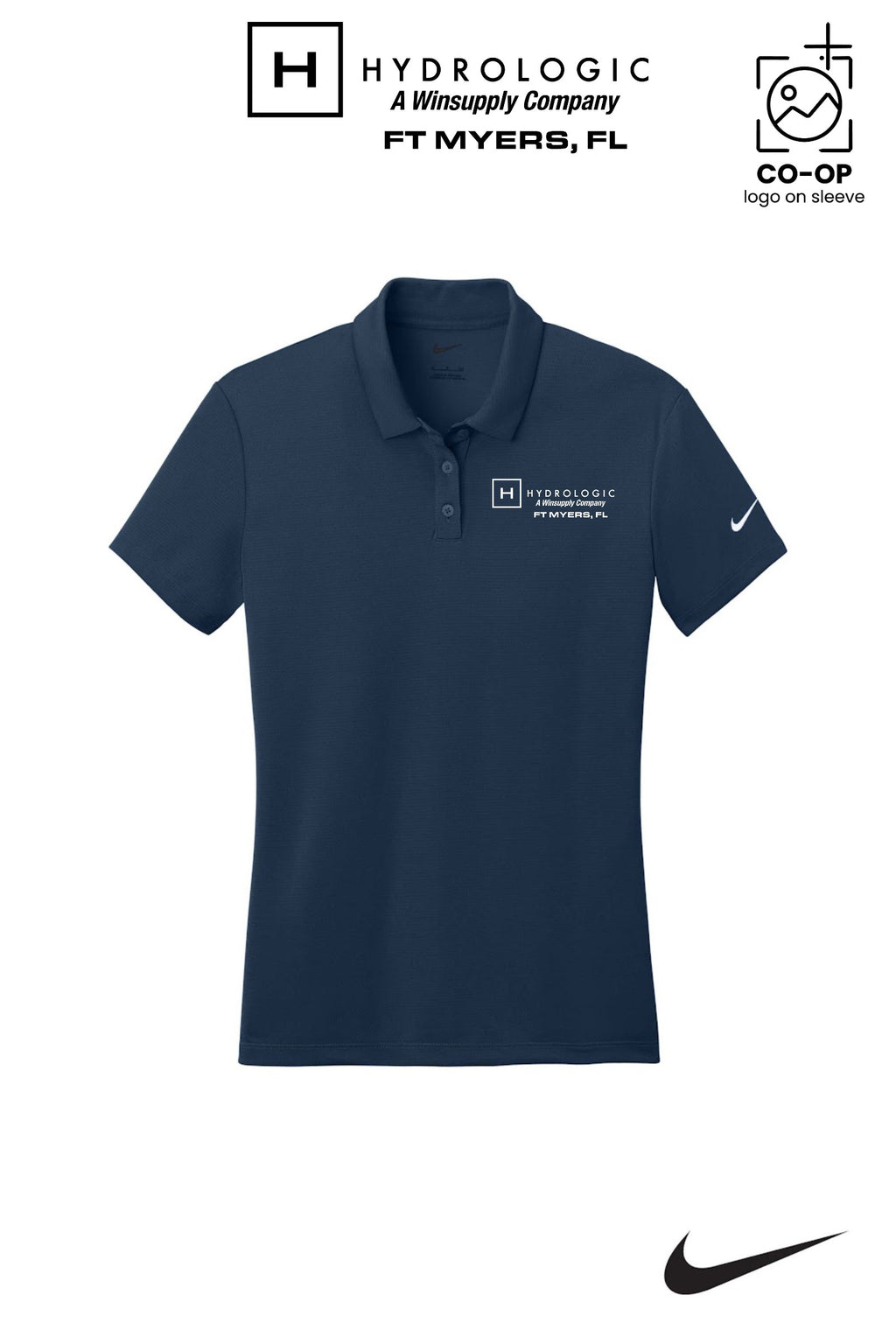 Nike Womens Dry Essential Solid Polo - Winsupply Ft Myers FL Co.
