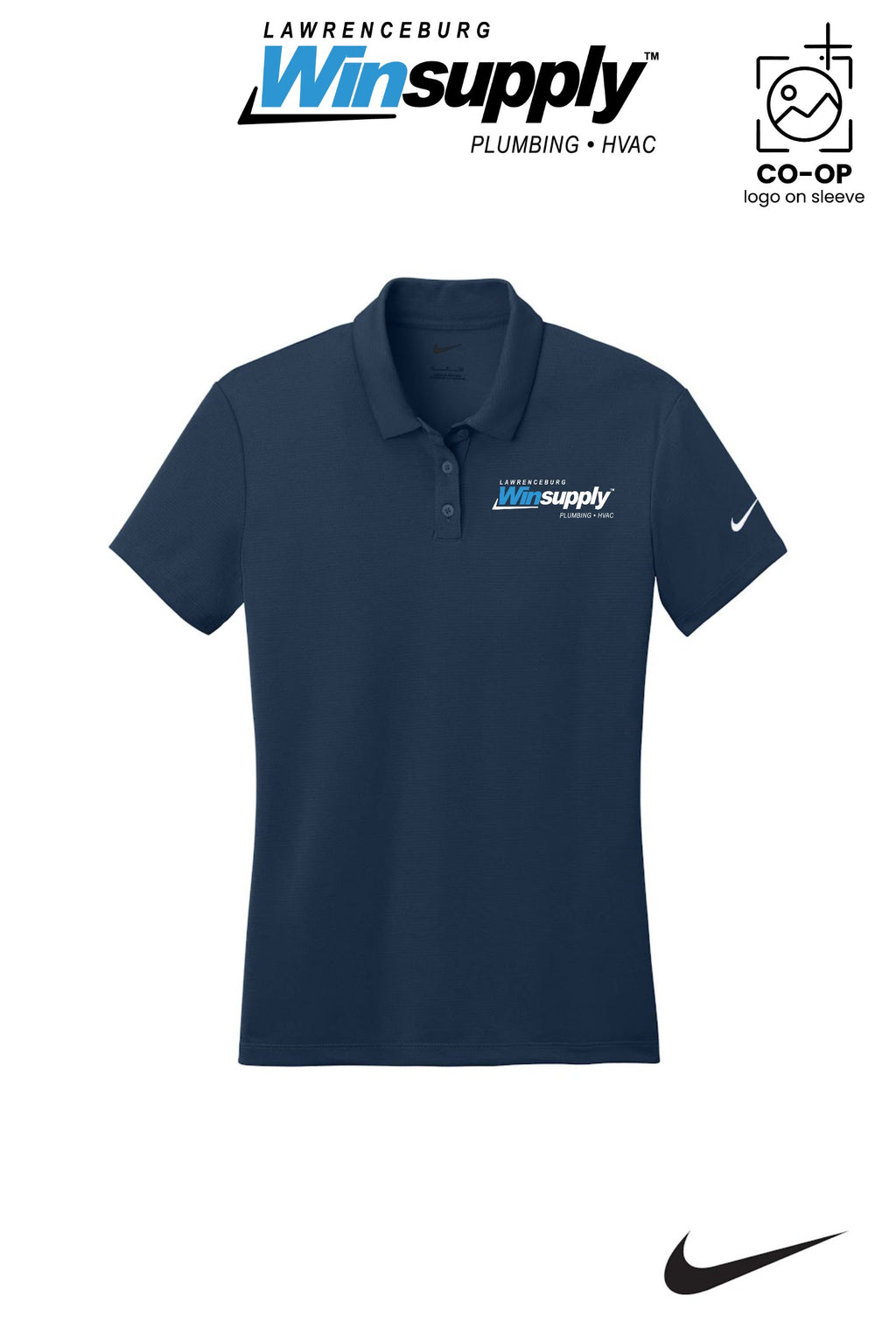 Nike Womens Dry Essential Solid Polo - Lawrenceburg Winsupply