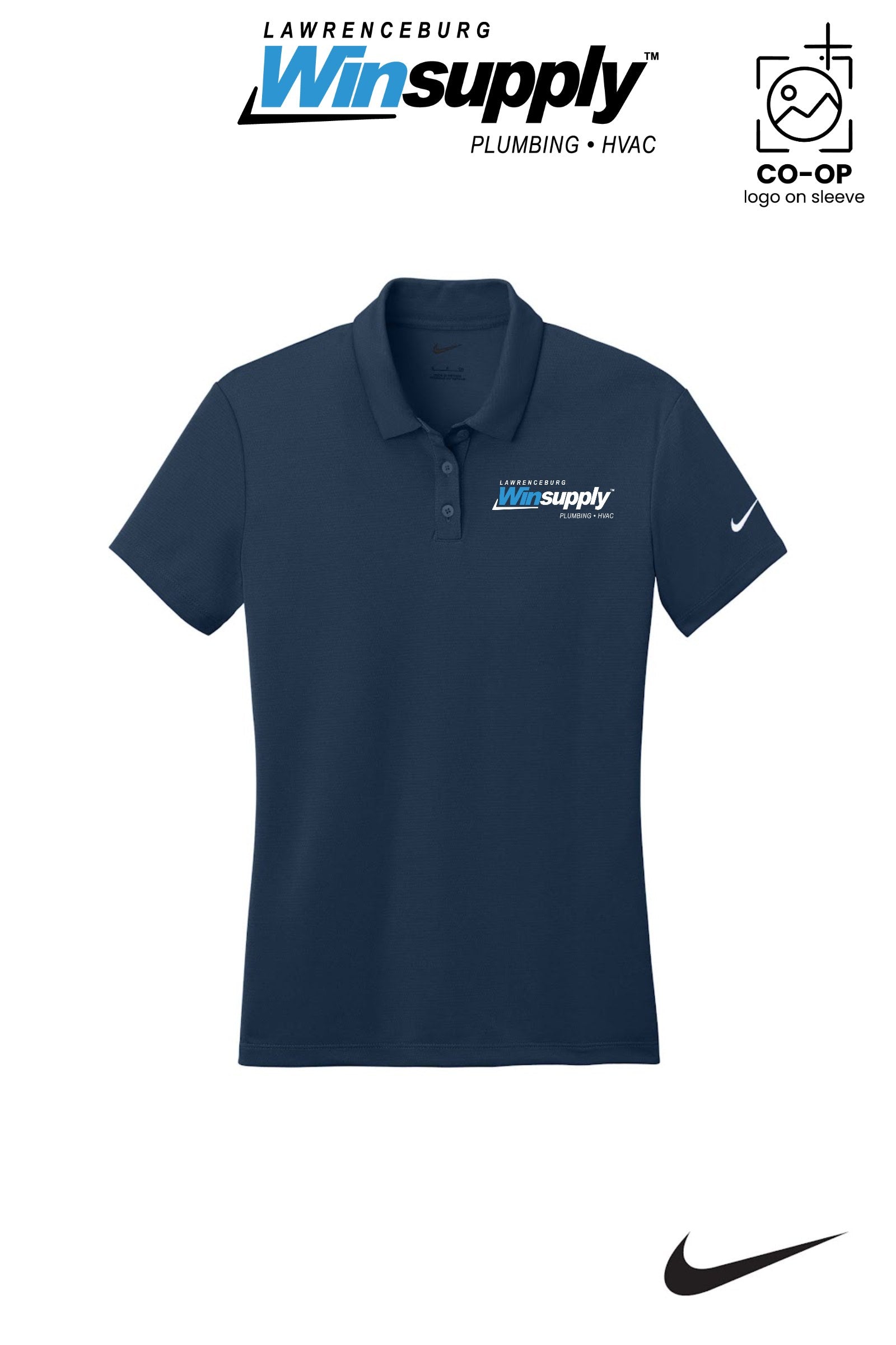Nike Womens Dry Essential Solid Polo - Lawrenceburg Winsupply