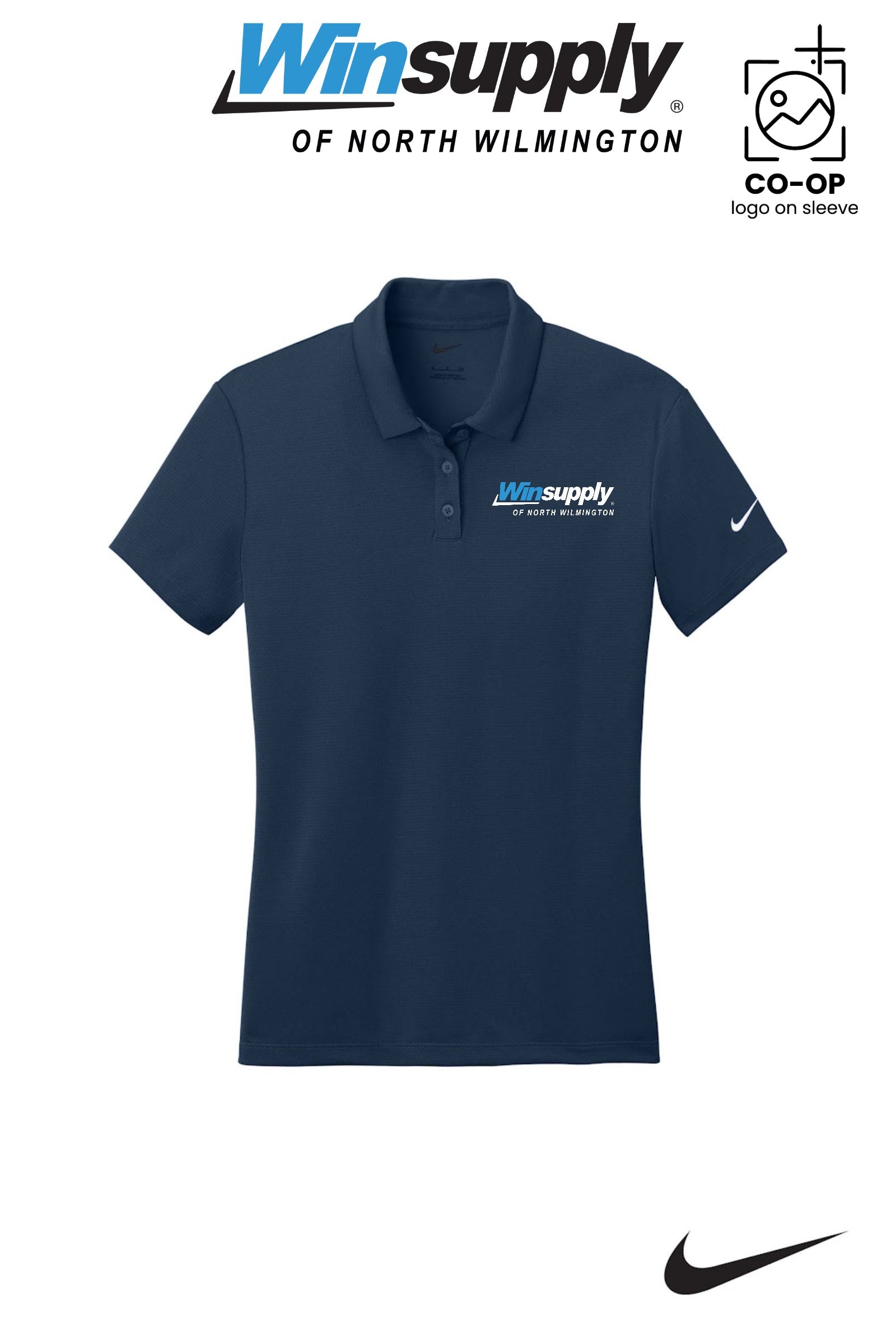 Nike Womens Dry Essential Solid Polo - Winsupply N Wilmington NC