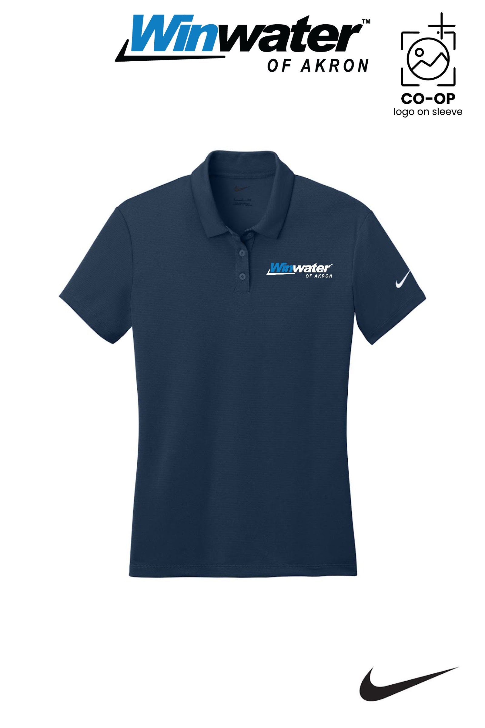 Nike Womens Dry Essential Solid Polo - Winwater of Akron