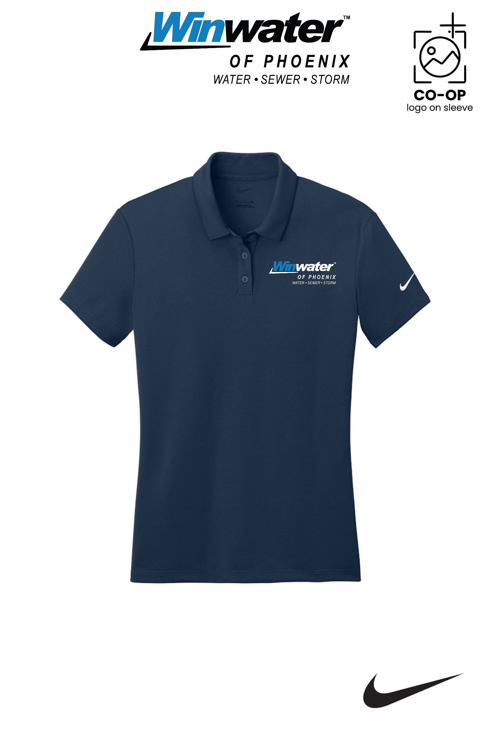 Nike Womens Dry Essential Solid Polo - Winwater of Phoenix