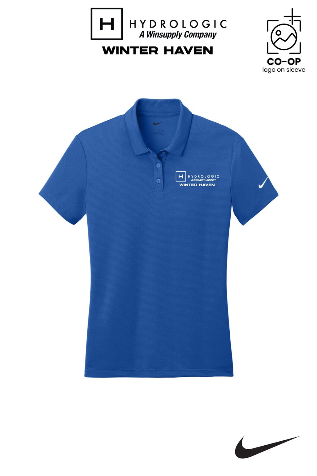Nike Womens Dry Essential Solid Polo - Winsupply of Winter Haven