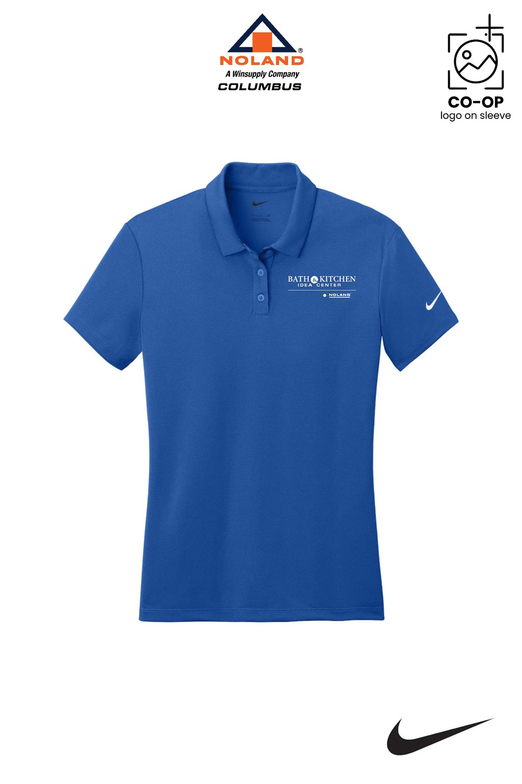 Nike Womens Dry Essential Solid Polo - Columbus Noland