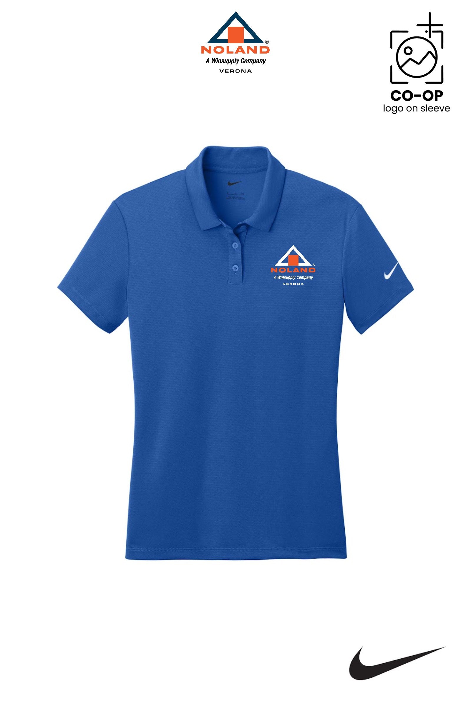 Nike Womens Dry Essential Solid Polo - Verona Noland