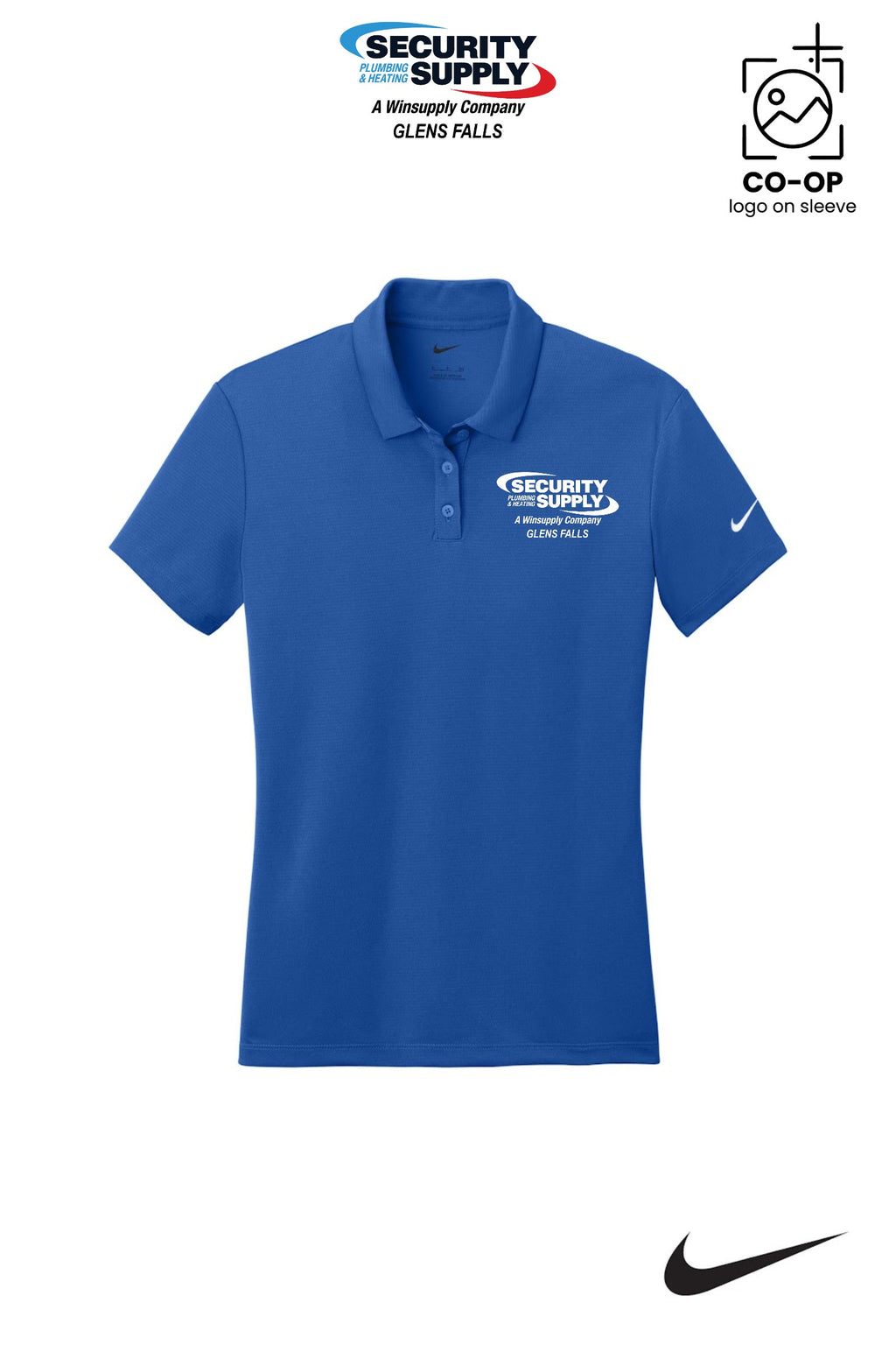 Nike Womens Dry Essential Solid Polo - SPHS Glens Falls