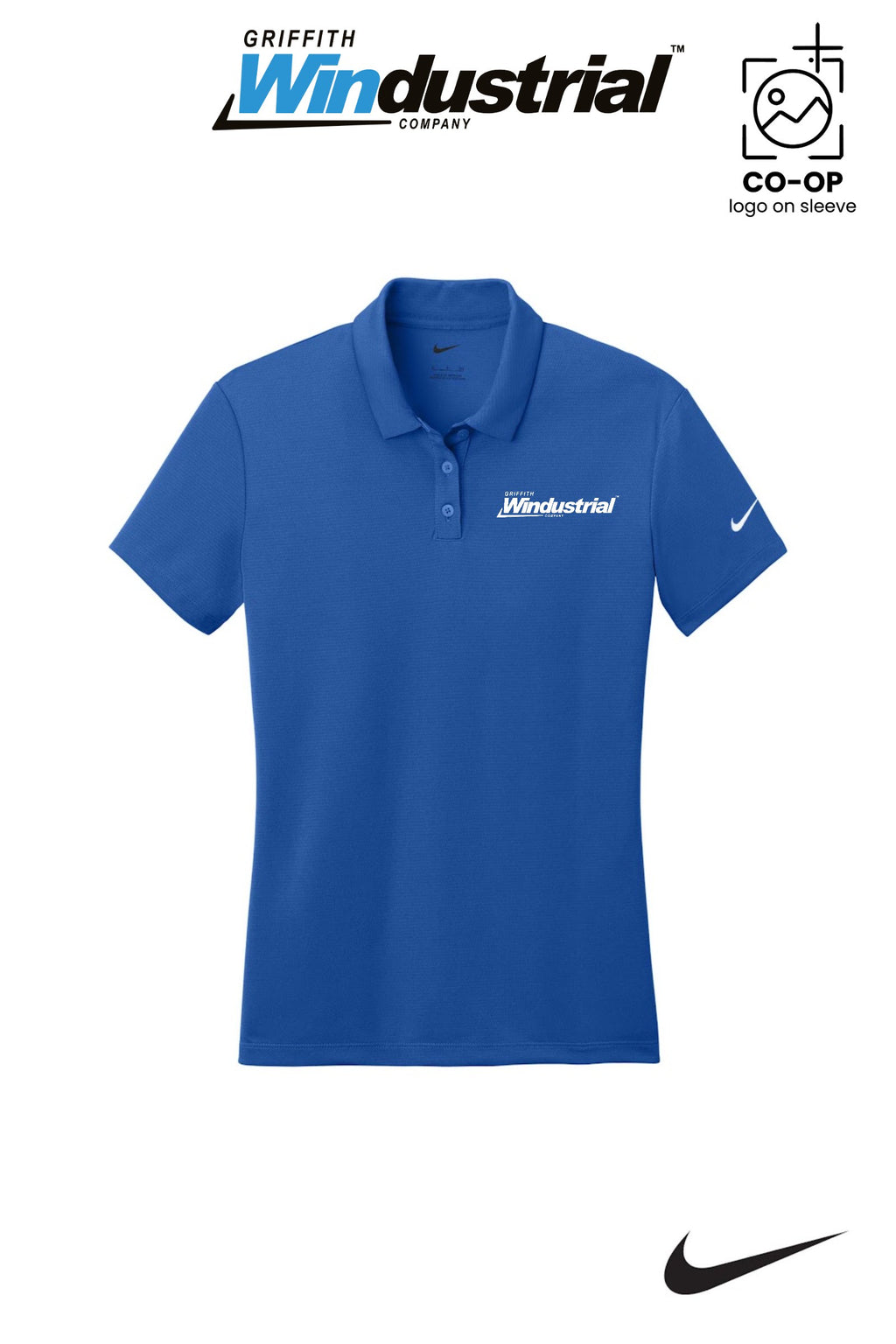 Nike Womens Dry Essential Solid Polo - Griffith Windustrial