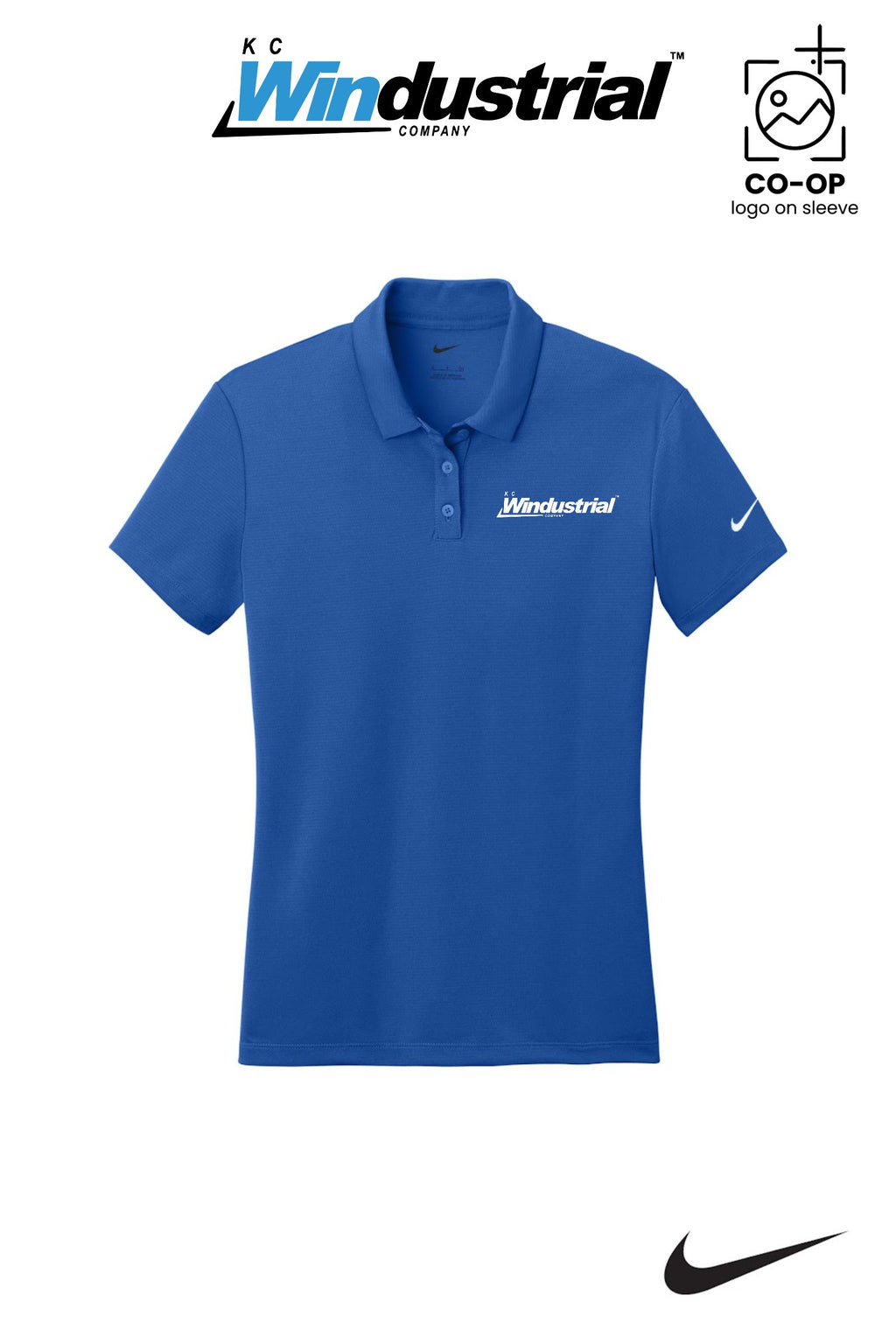 Nike Womens Dry Essential Solid Polo - KC Windustrial