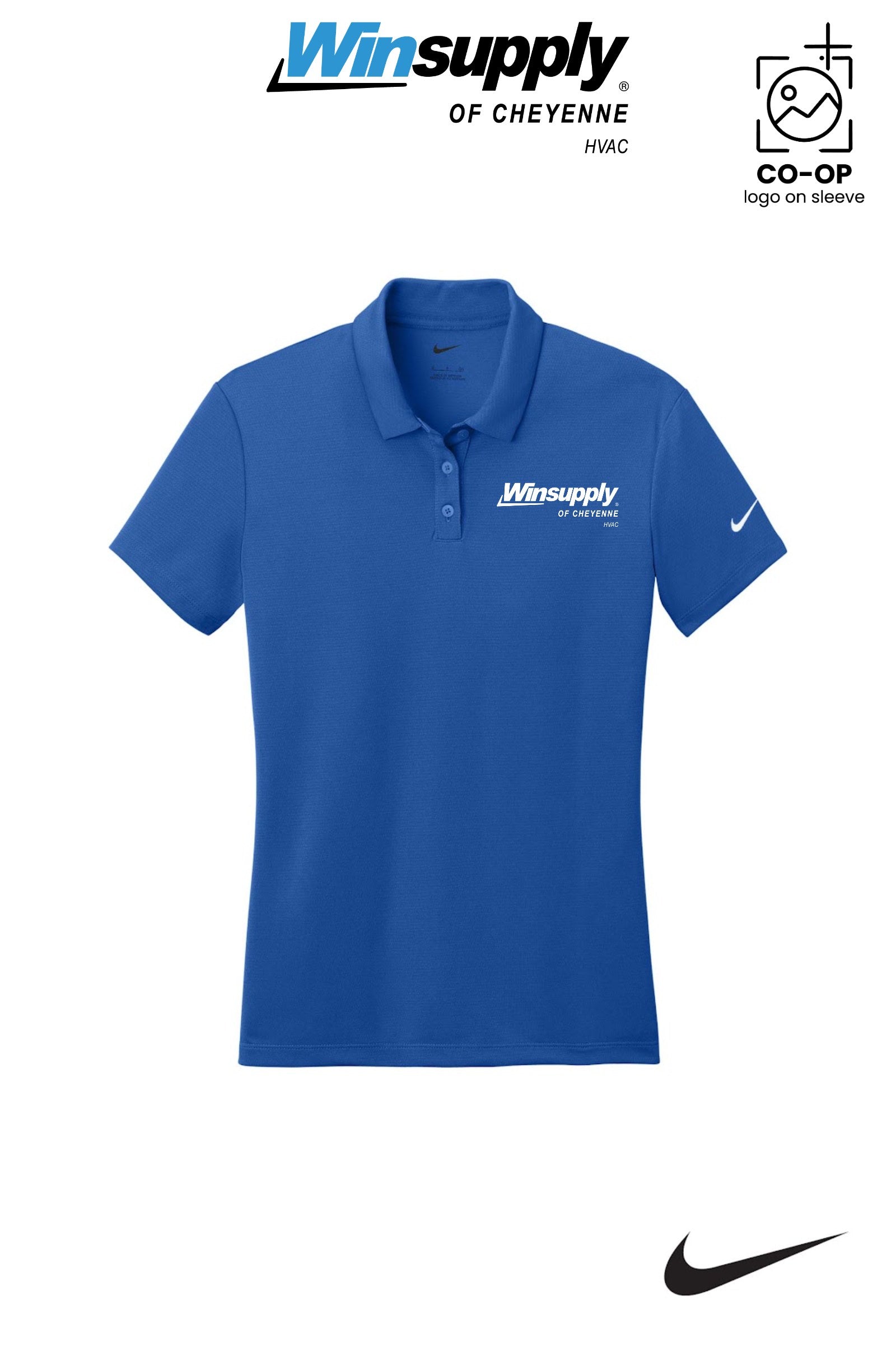 Nike Womens Dry Essential Solid Polo - Winsupply of Cheyenne