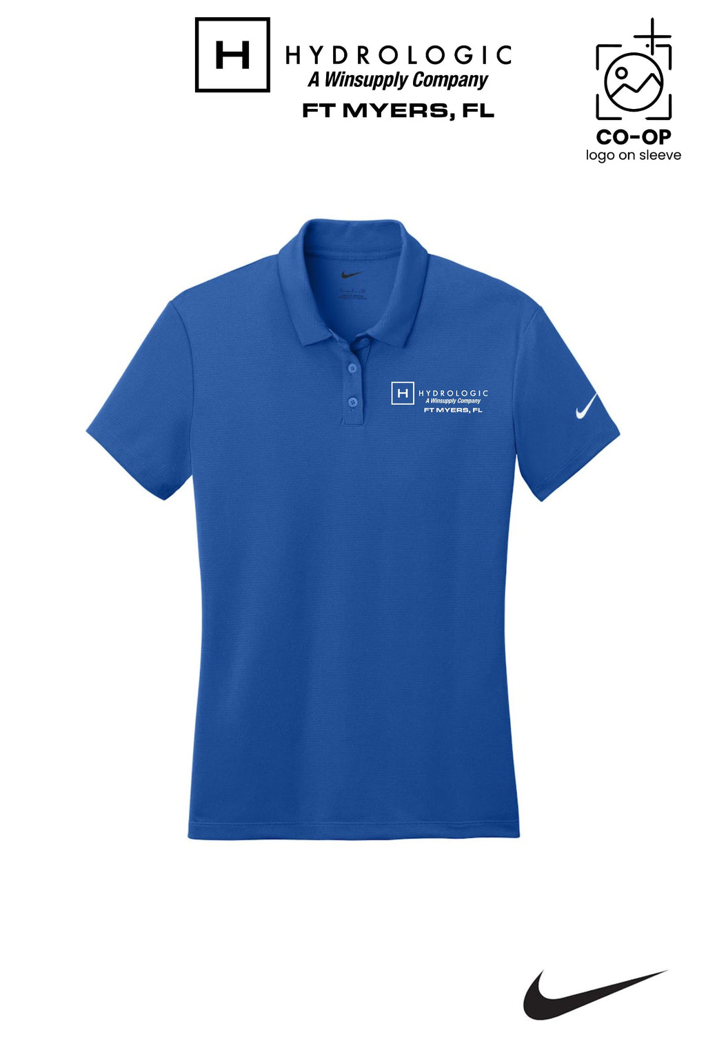 Nike Womens Dry Essential Solid Polo - Winsupply Ft Myers FL Co.
