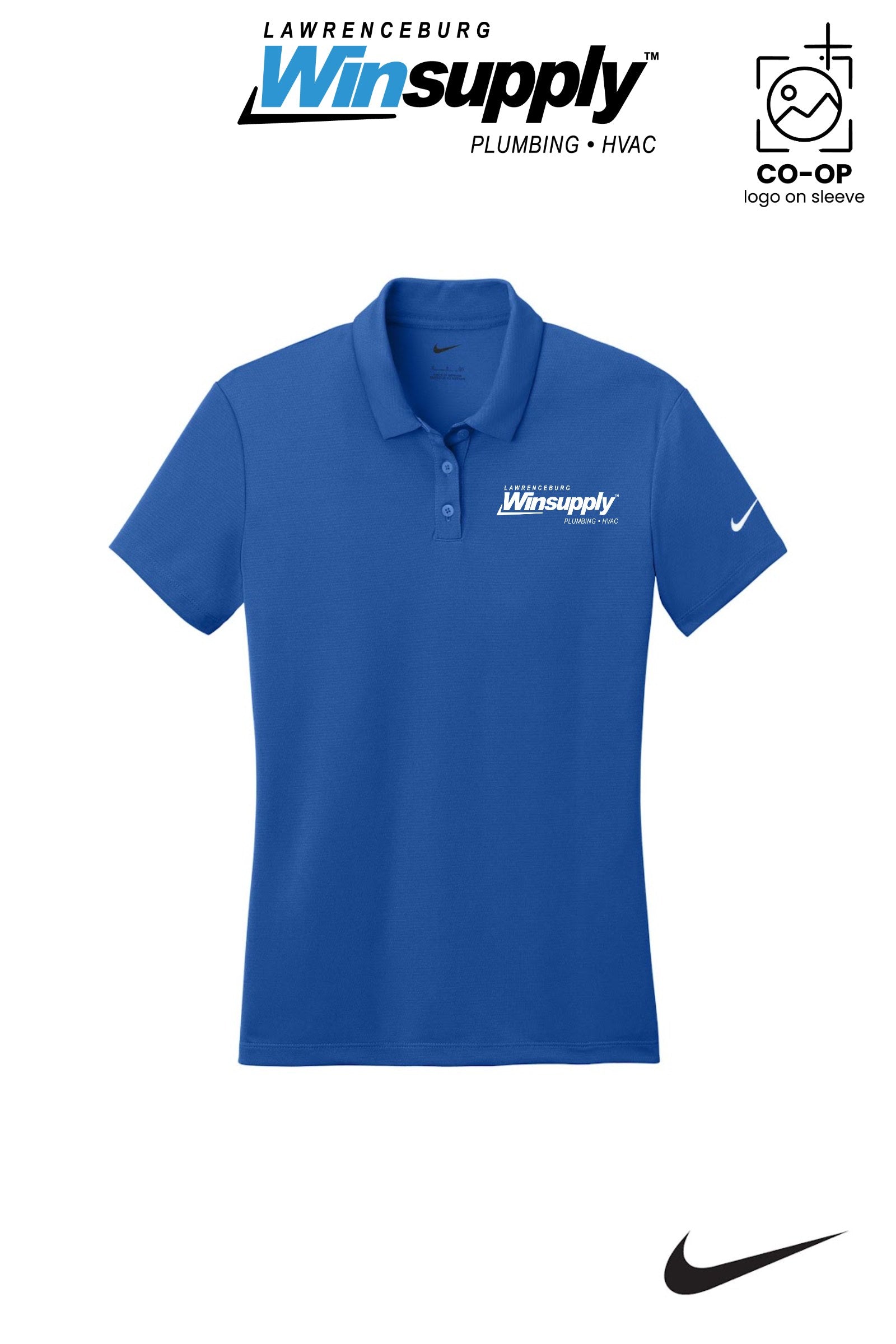 Nike Womens Dry Essential Solid Polo - Lawrenceburg Winsupply