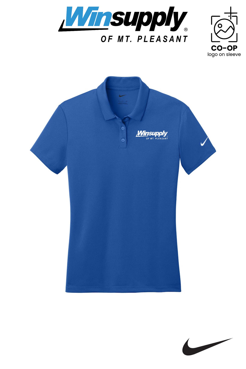 Nike Womens Dry Essential Solid Polo - Winsupply of Mt. Pleasant