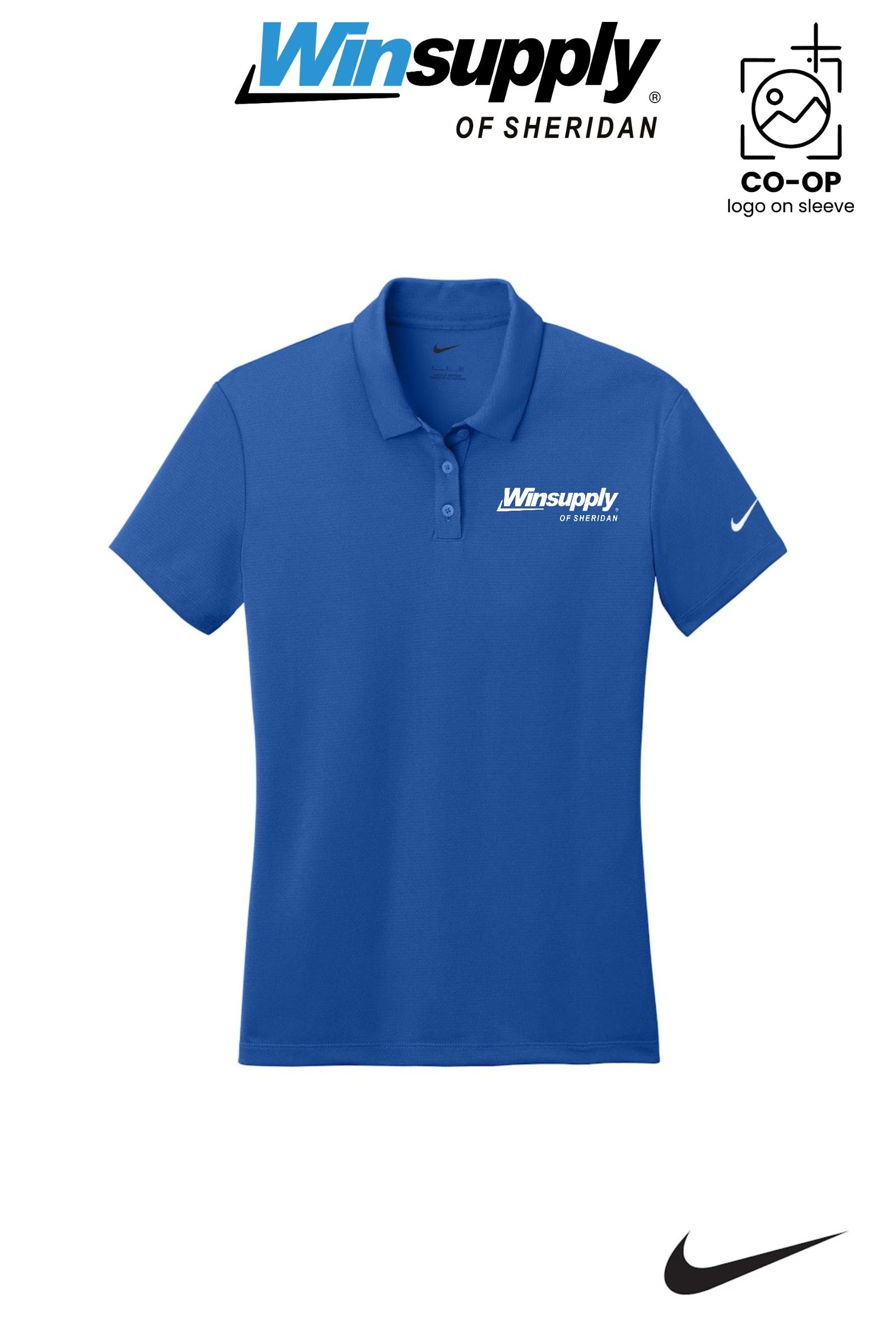 Nike Womens Dry Essential Solid Polo - Winsupply of Sheridan