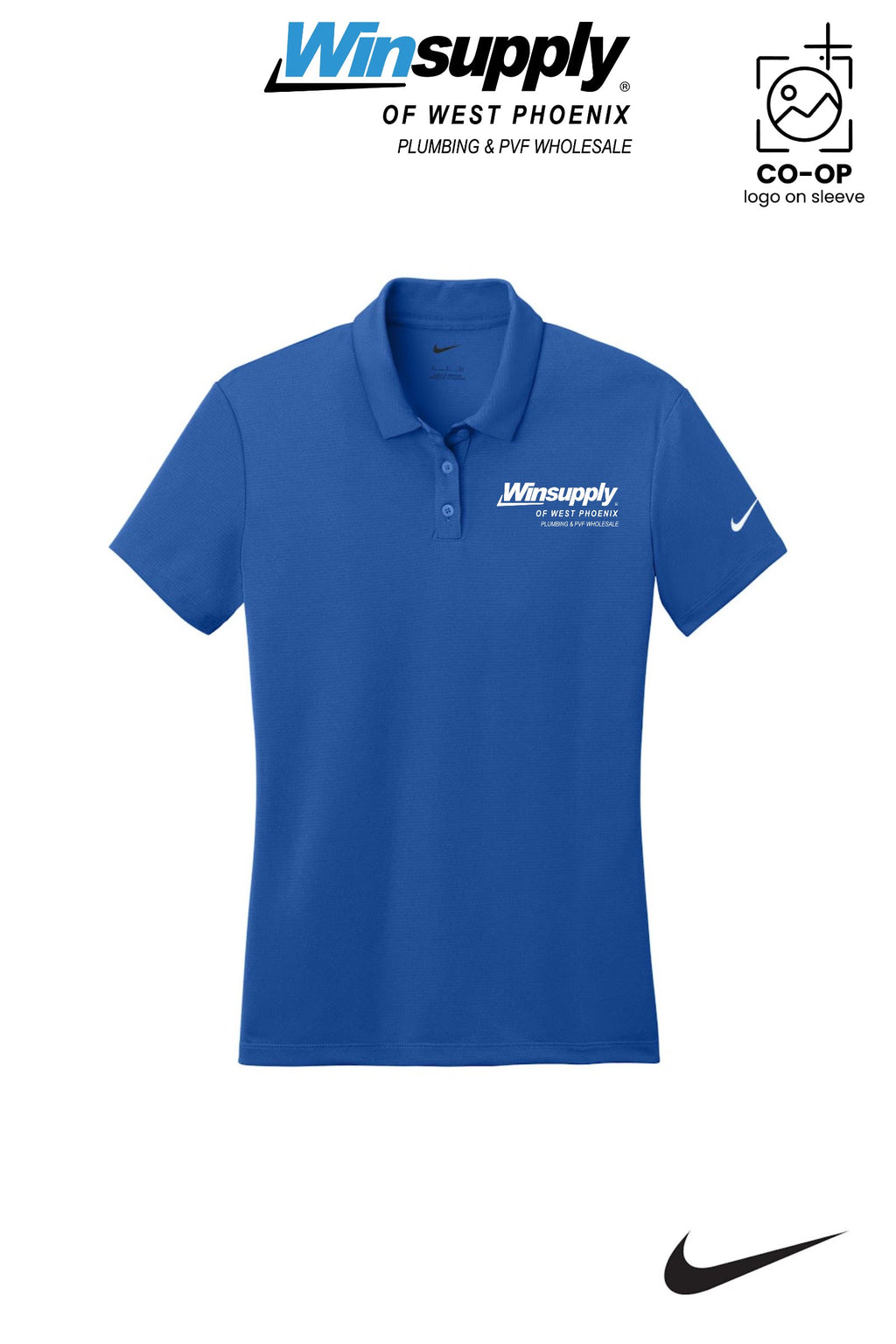 Nike Womens Dry Essential Solid Polo - Winsupply of West Phoenix