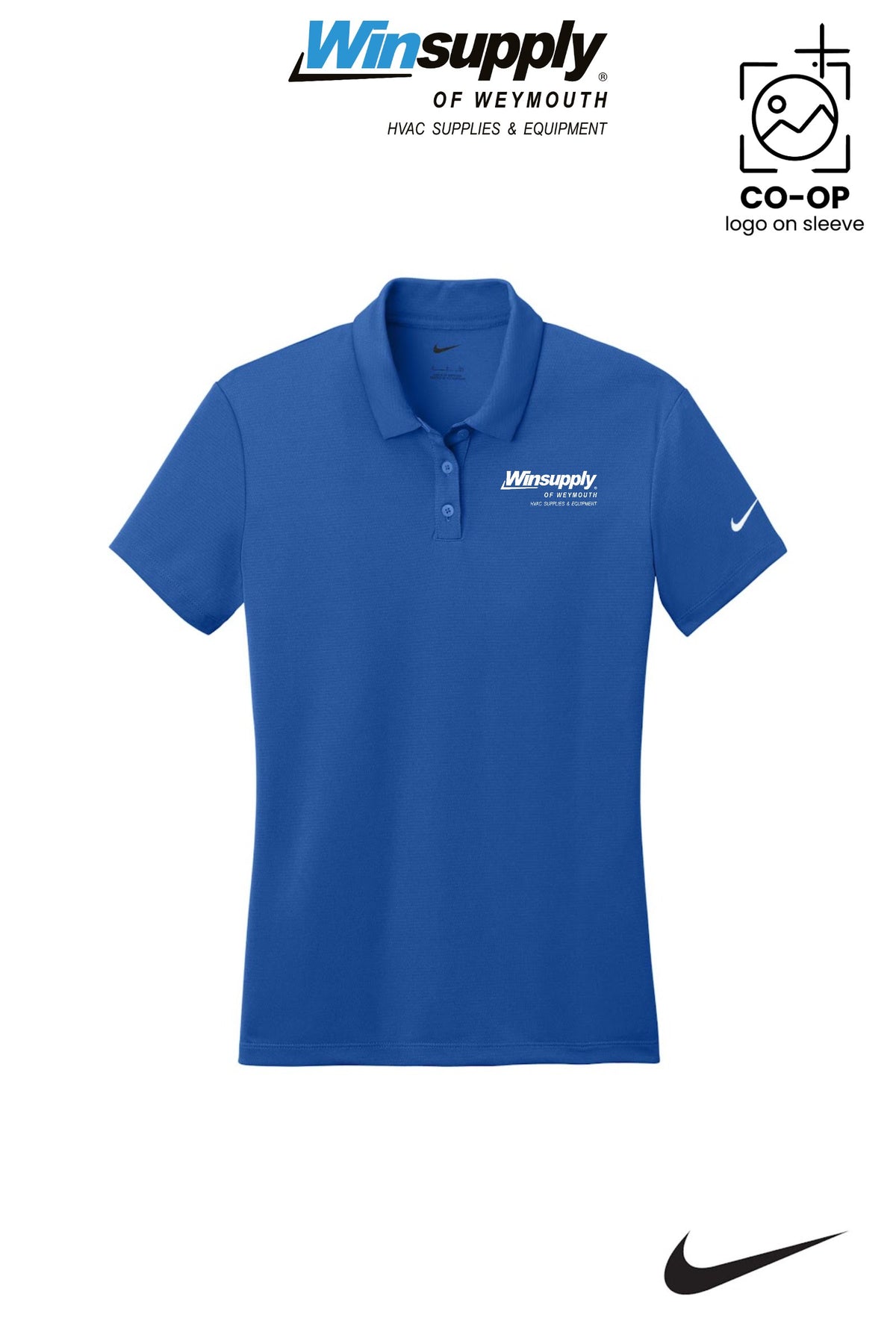 Nike Womens Dry Essential Solid Polo - Winsupply of Weymouth