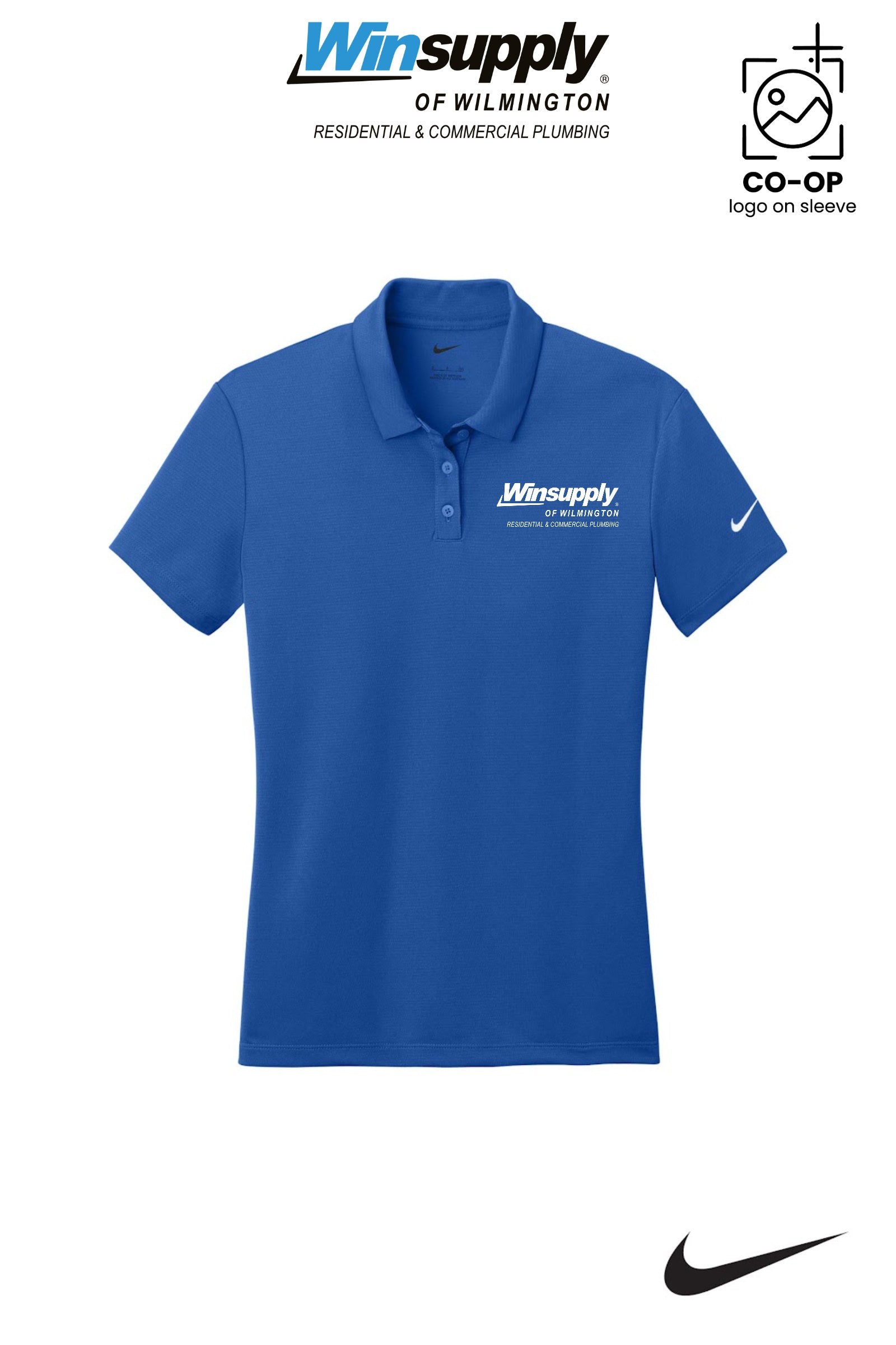 Nike Womens Dry Essential Solid Polo - Winsupply of Wilmington