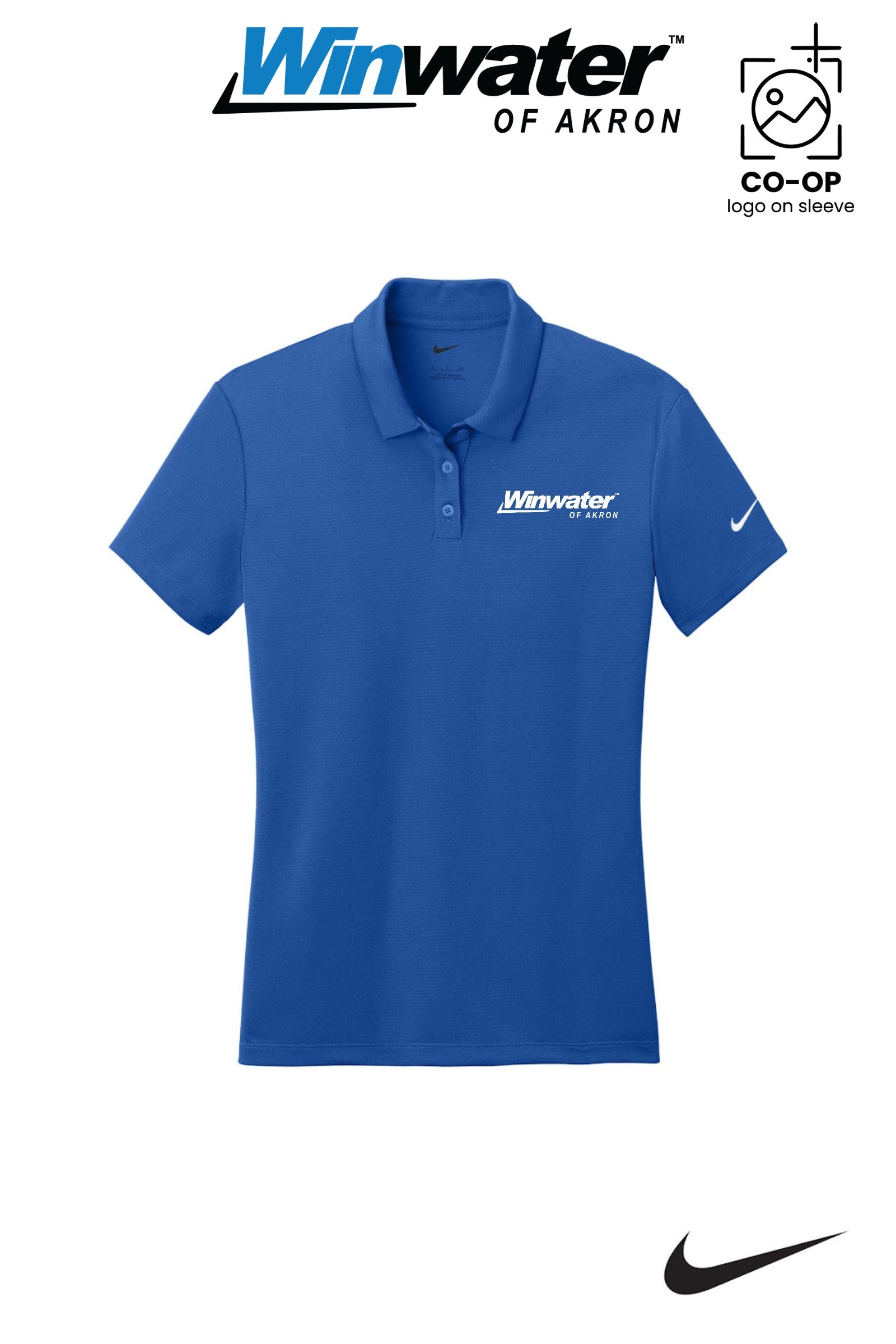 Nike Womens Dry Essential Solid Polo - Winwater of Akron