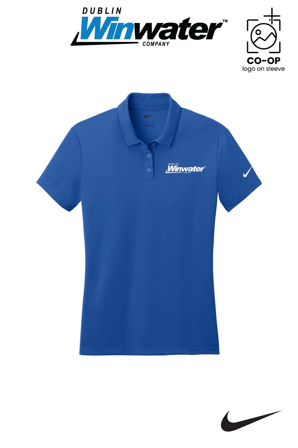 Nike Womens Dry Essential Solid Polo - Dublin Winwater