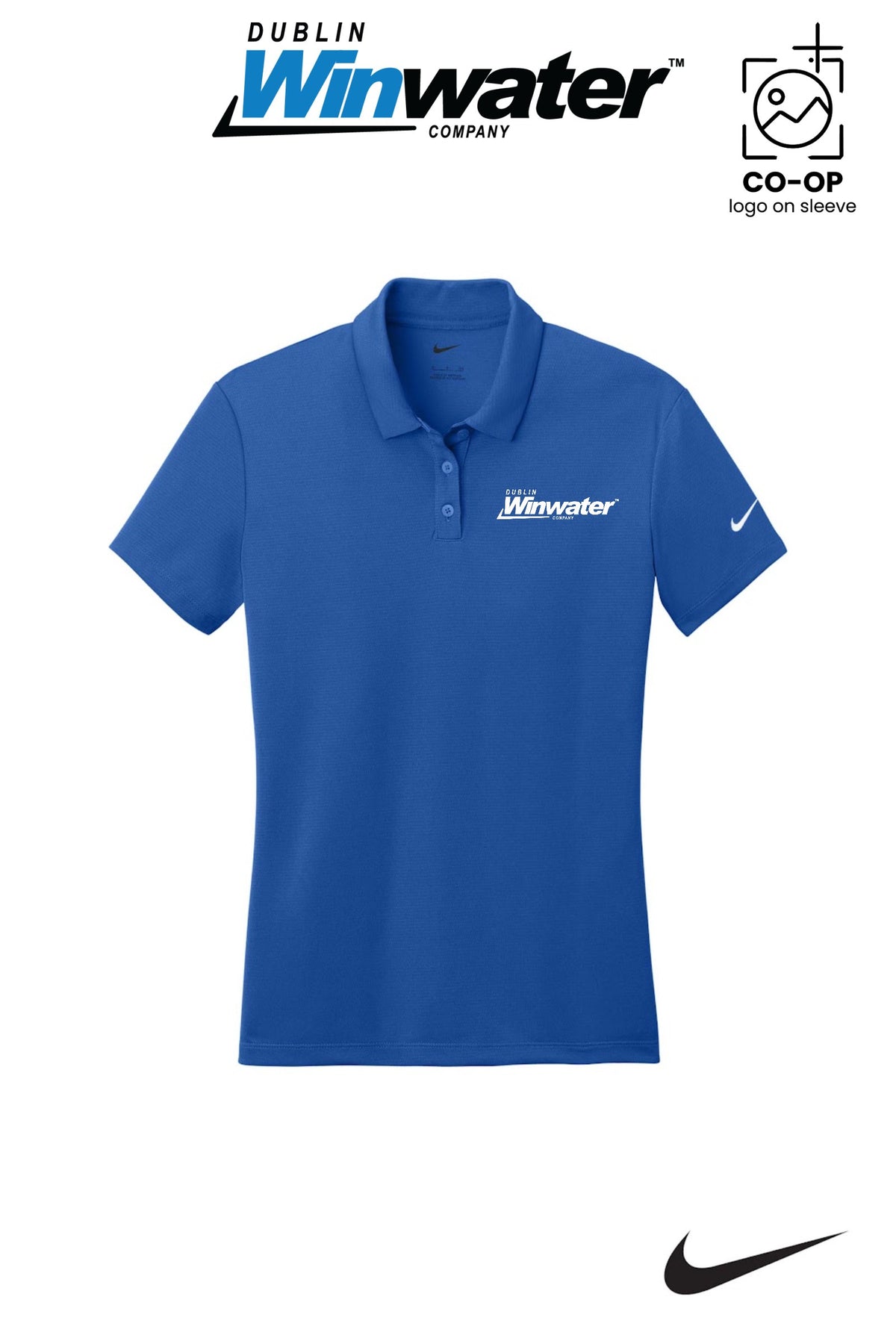 Nike Womens Dry Essential Solid Polo - Dublin Winwater