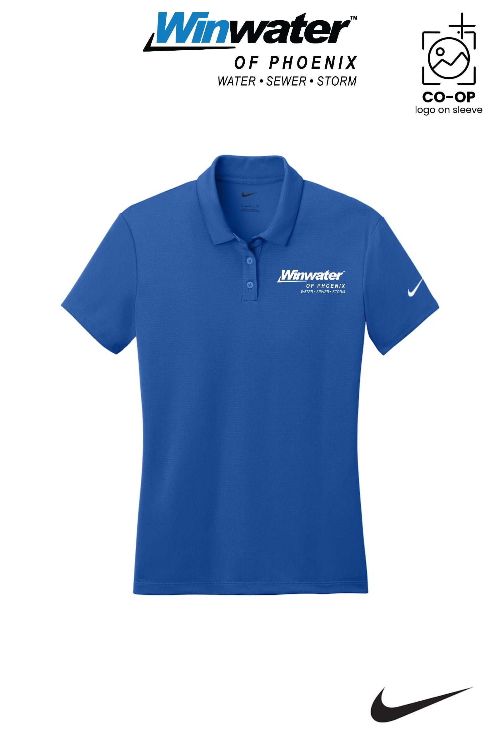 Nike Womens Dry Essential Solid Polo - Winwater of Phoenix