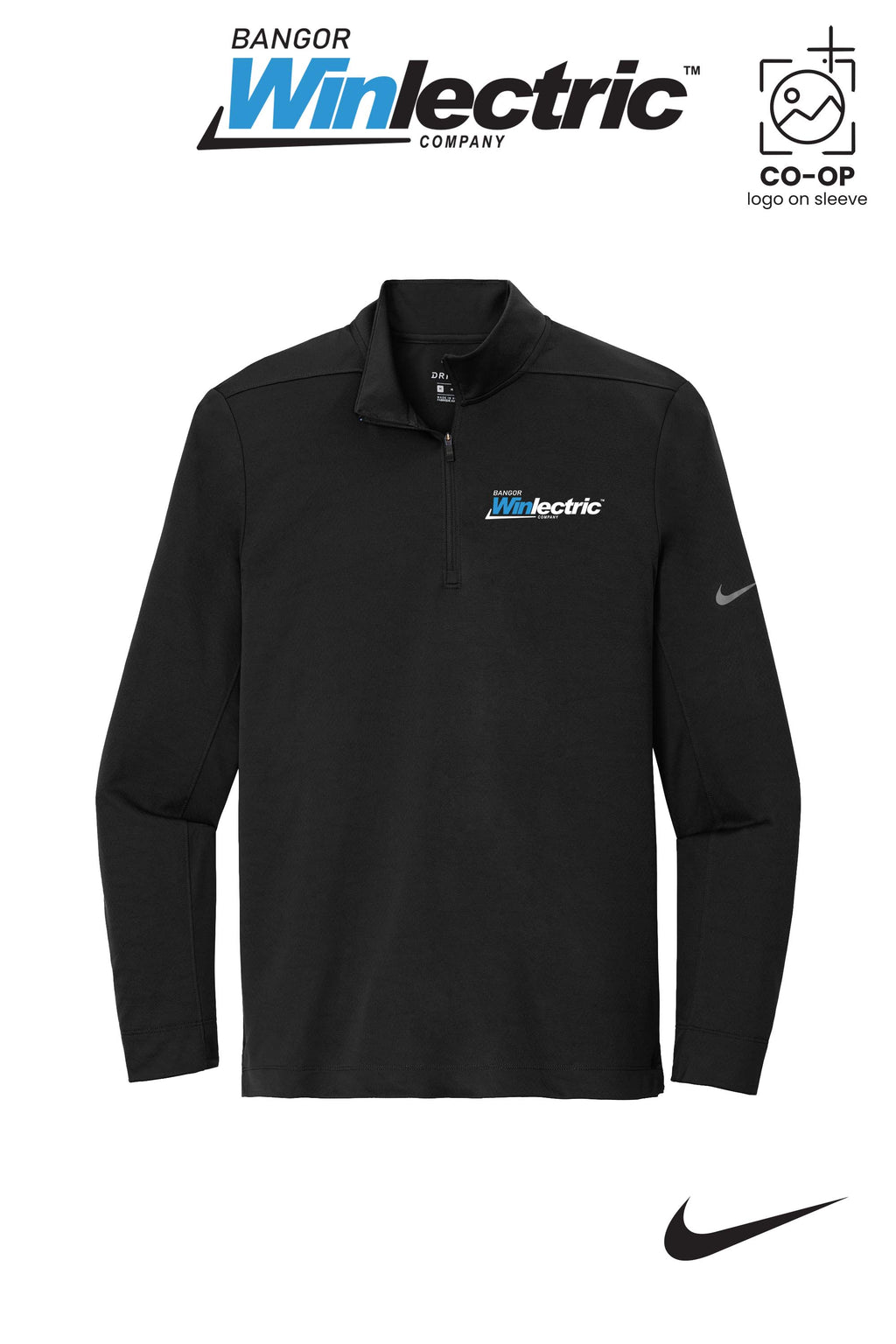 Nike Dry 1/2-Zip Cover-Up - Winlectric Bangor