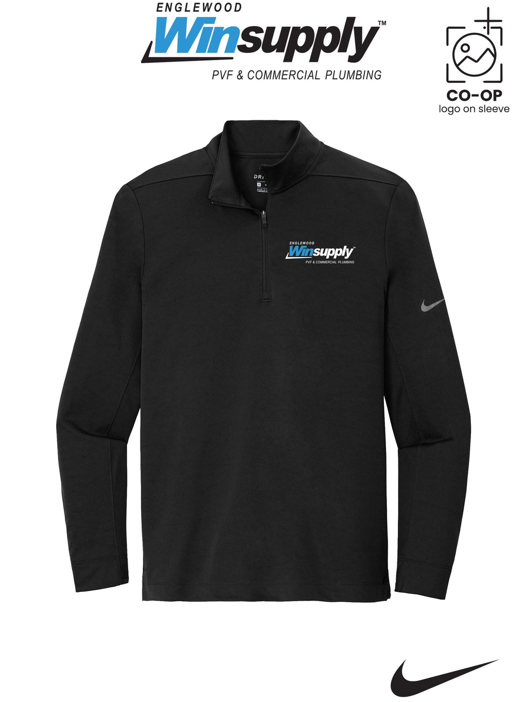 Nike Dry 1/2-Zip Cover-Up - Englewood Winsupply