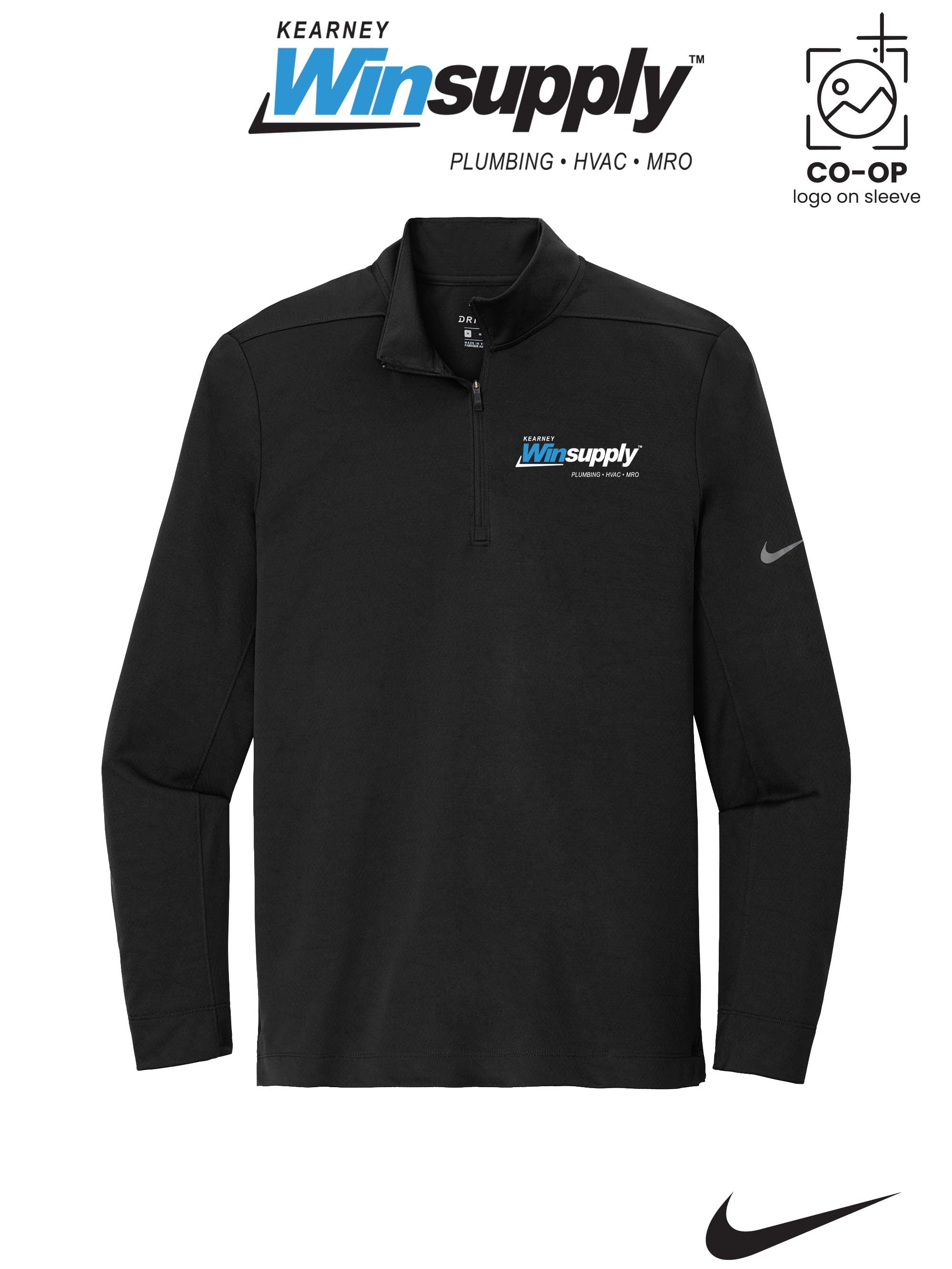 Nike Dry 1/2-Zip Cover-Up - Kearney Winsupply