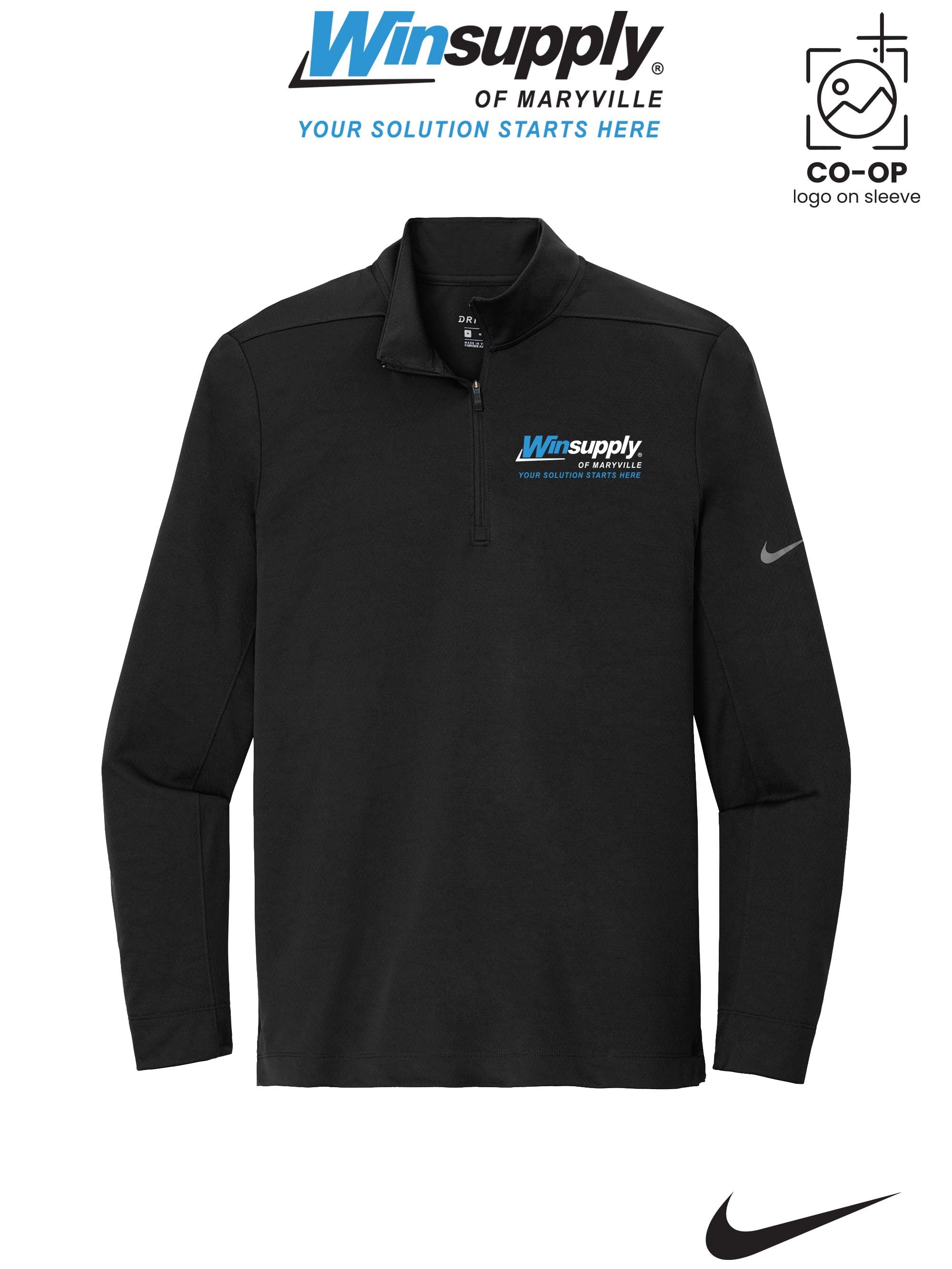 Nike Dry 1/2-Zip Cover-Up - Winsupply of Maryville