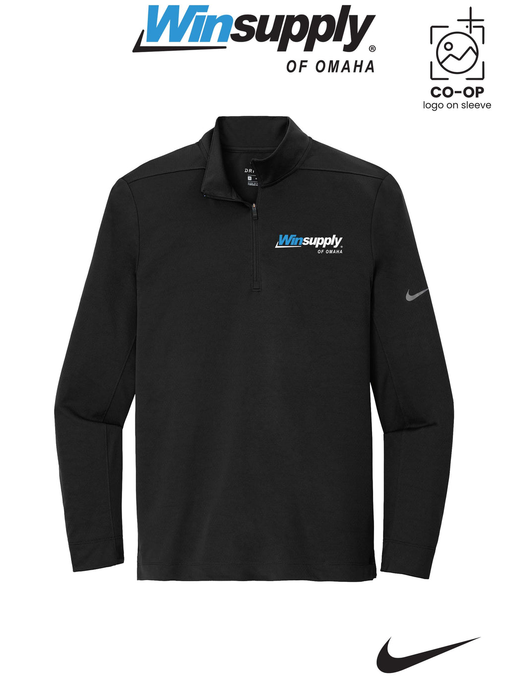 Nike Dry 1/2-Zip Cover-Up - Winsupply of Omaha