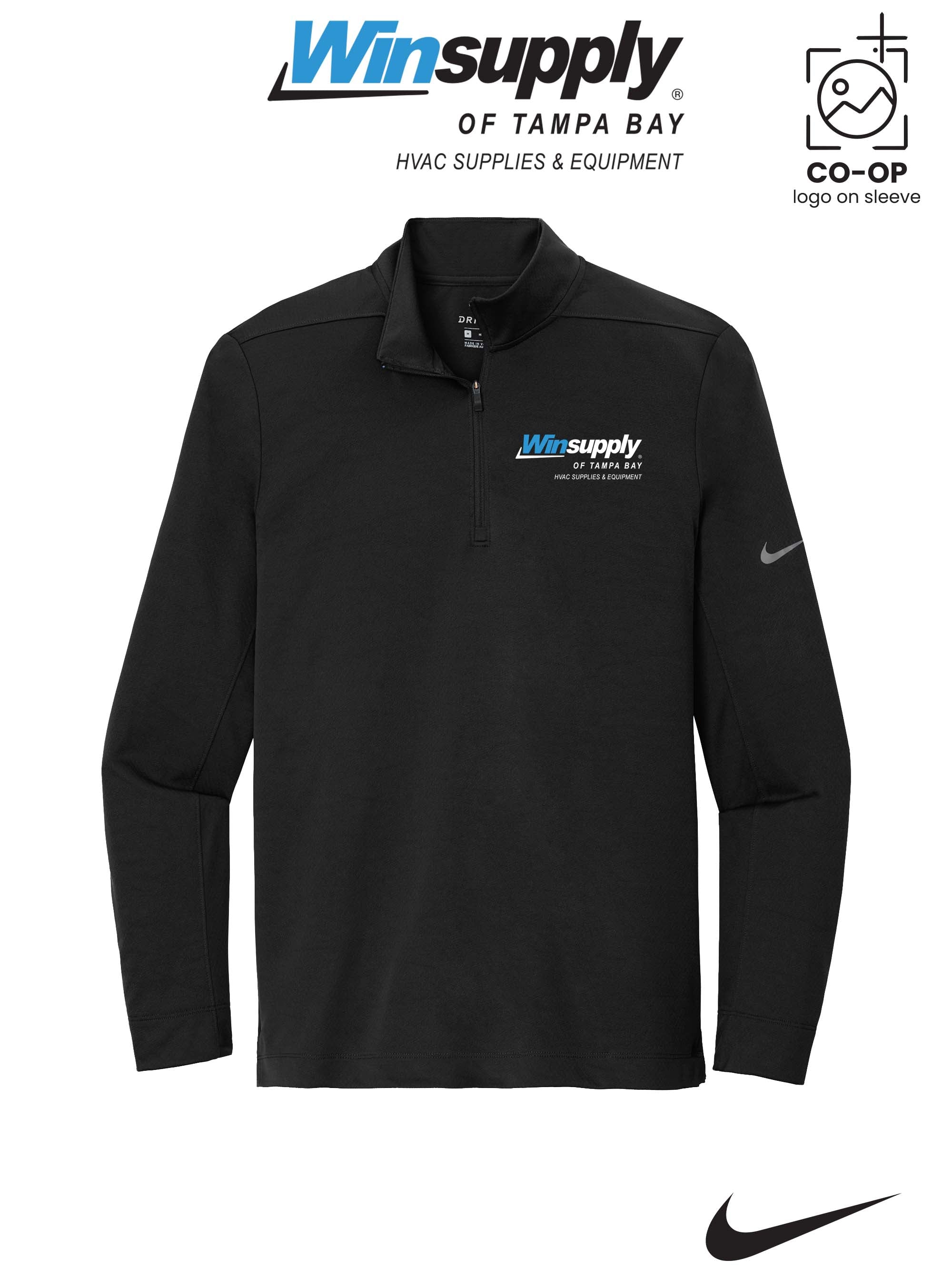 Nike Dry 1/2-Zip Cover-Up - Winsupply of Tampa Bay
