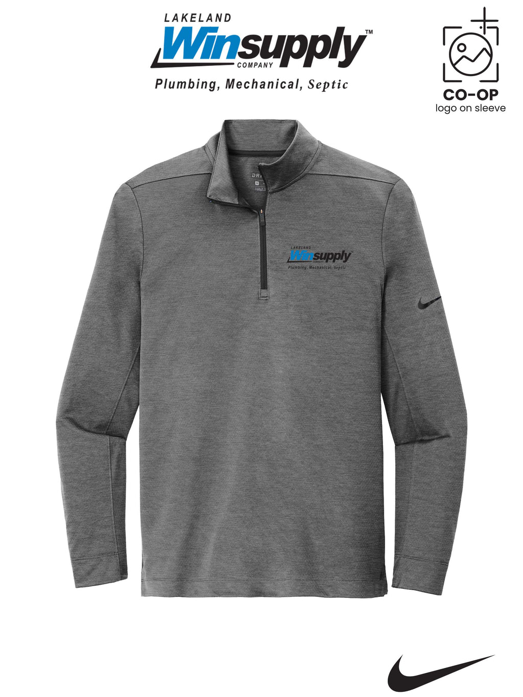 Nike Dry 1/2-Zip Cover-Up - Lakeland Winsupply