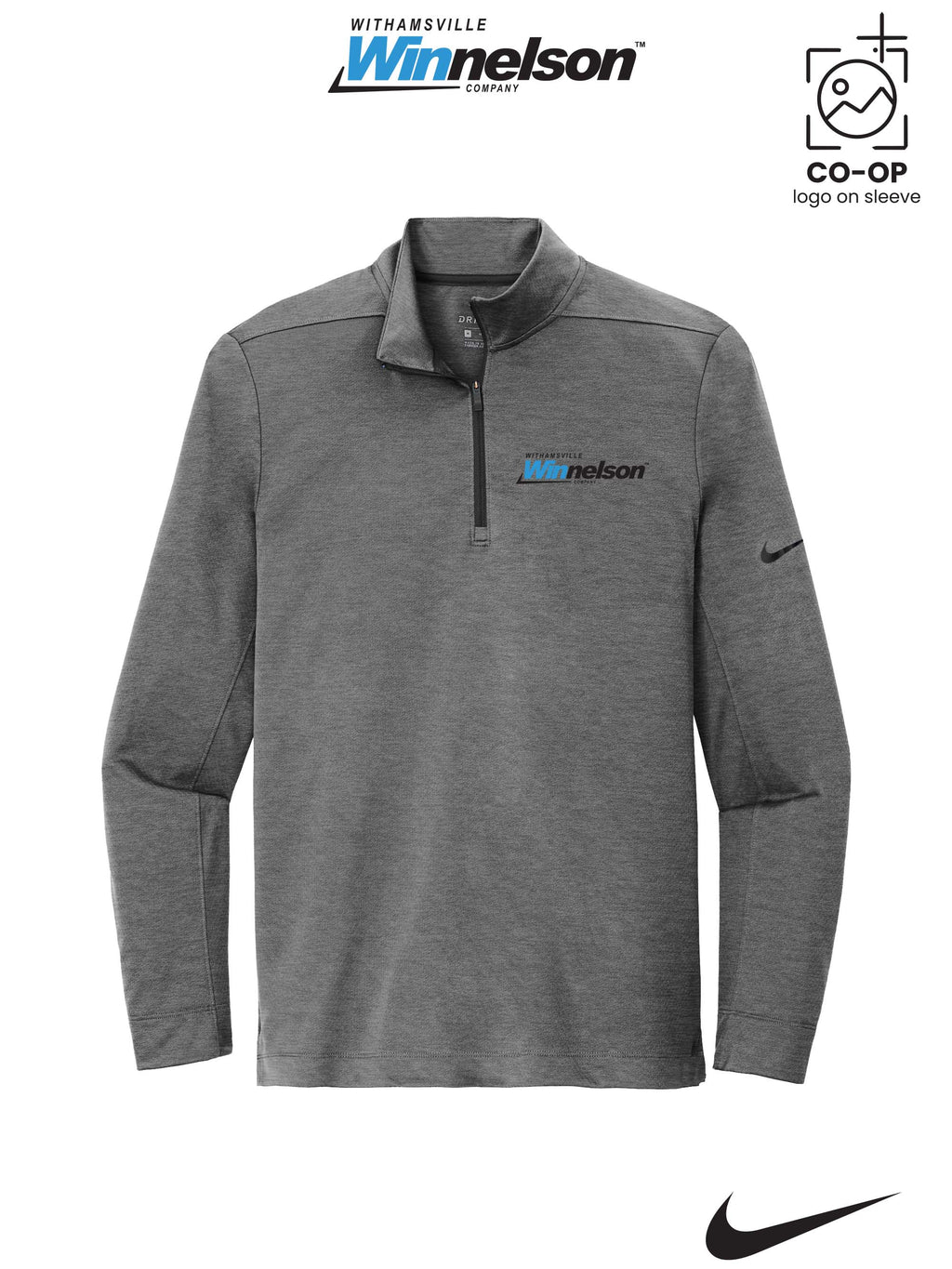 Nike Dry 1/2-Zip Cover-Up - Withamsville Winnelson