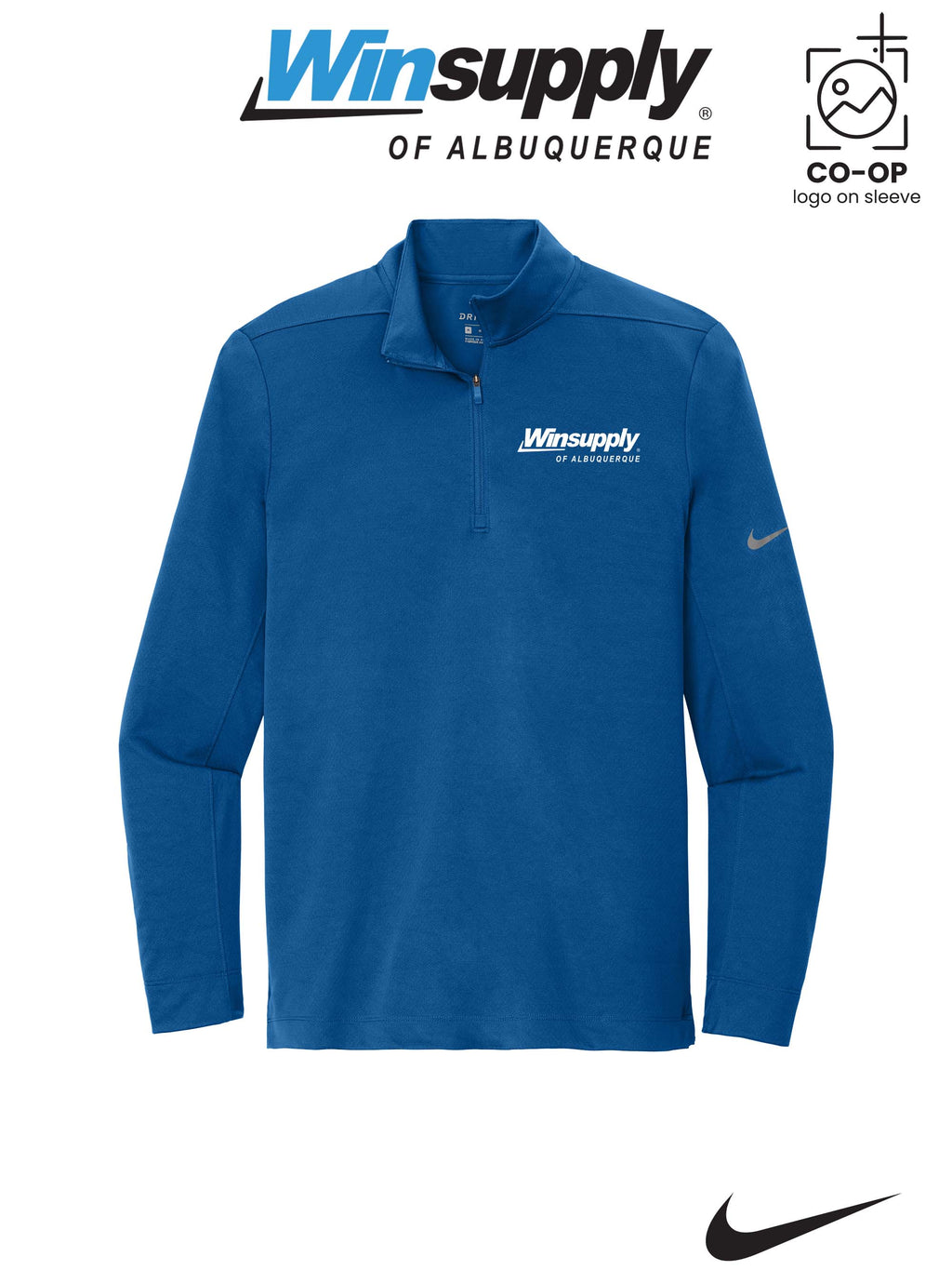 Nike Dry 1/2-Zip Cover-Up - Winsupply of Albuquerque