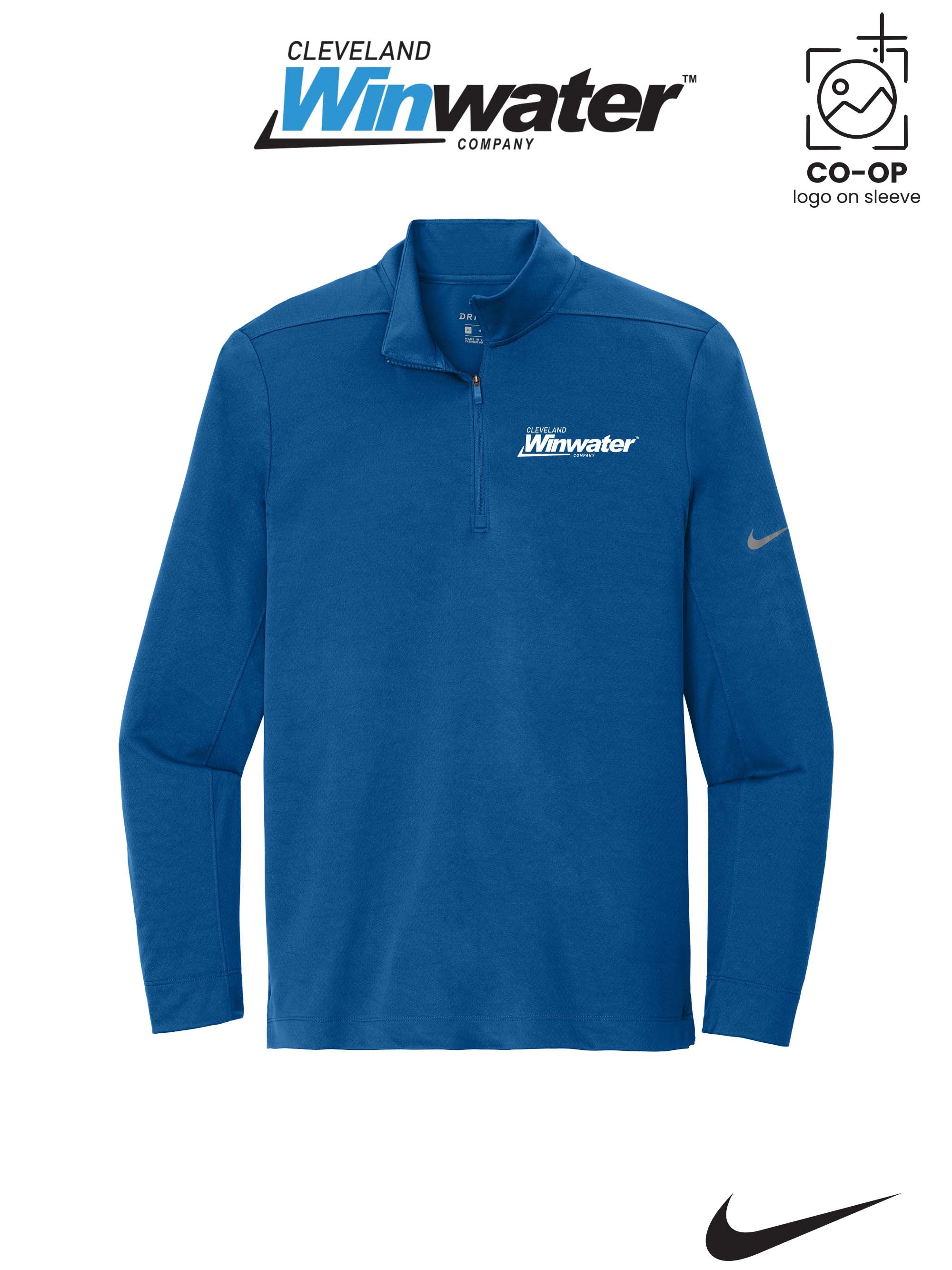 Nike Dry 1/2-Zip Cover-Up - Winwater of Cleveland