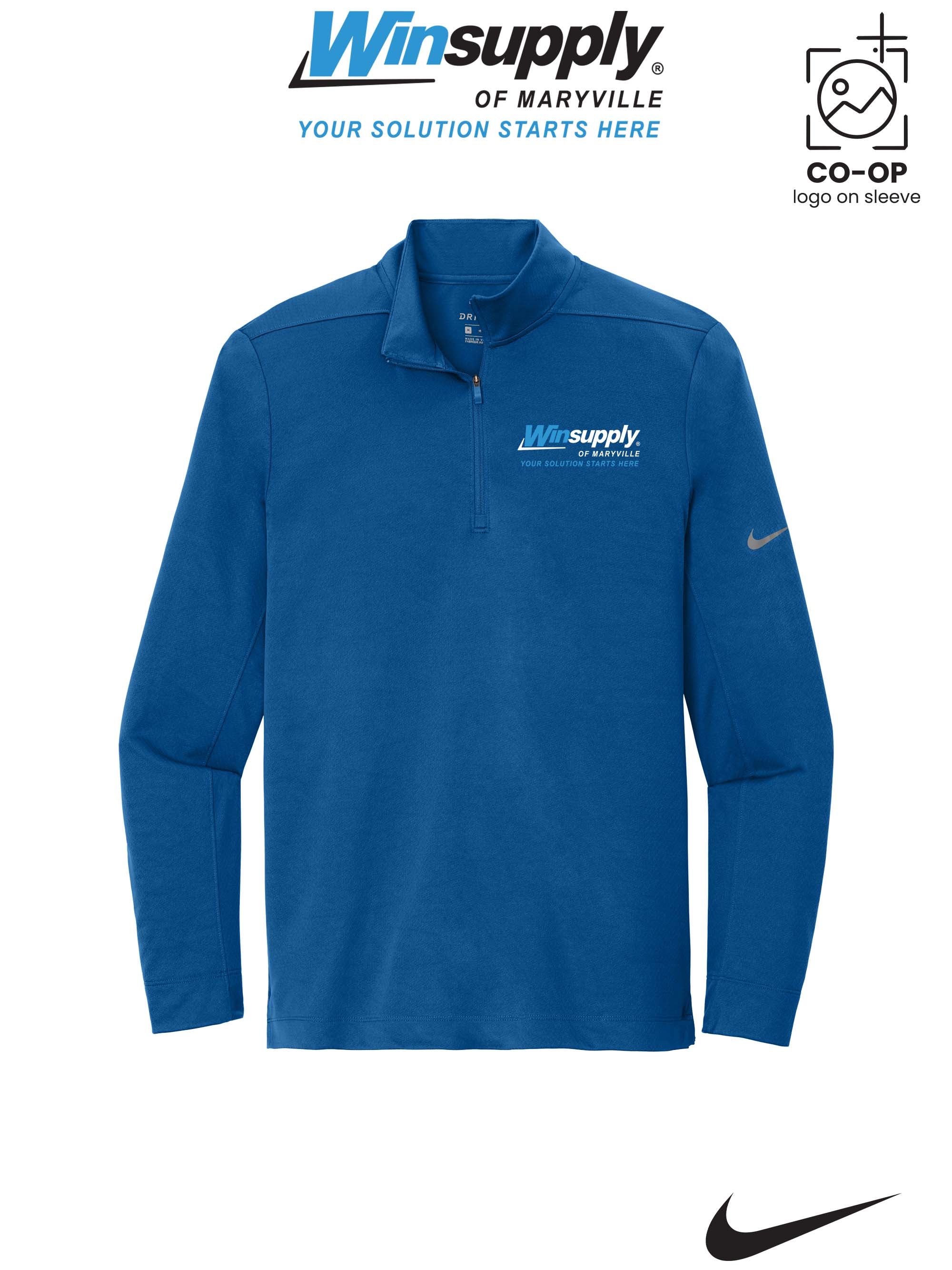 Nike Dry 1/2-Zip Cover-Up - Winsupply of Maryville