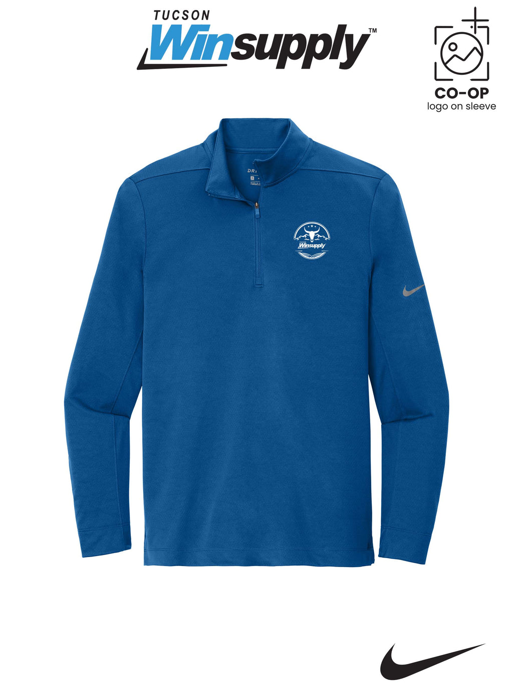 Nike Dry 1/2-Zip Cover-Up - Winsupply Tucson AZ