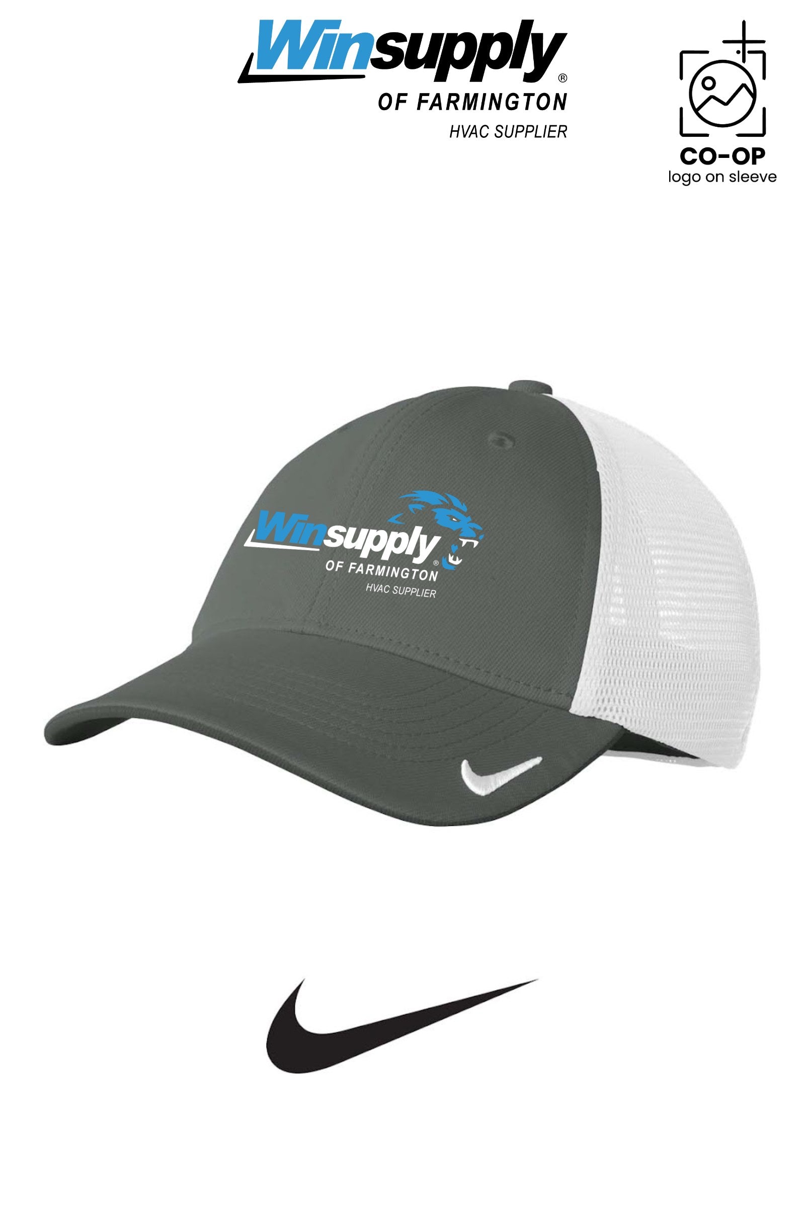 Nike Stretch-to-Fit Mesh Back Cap - Winsupply of Farmington