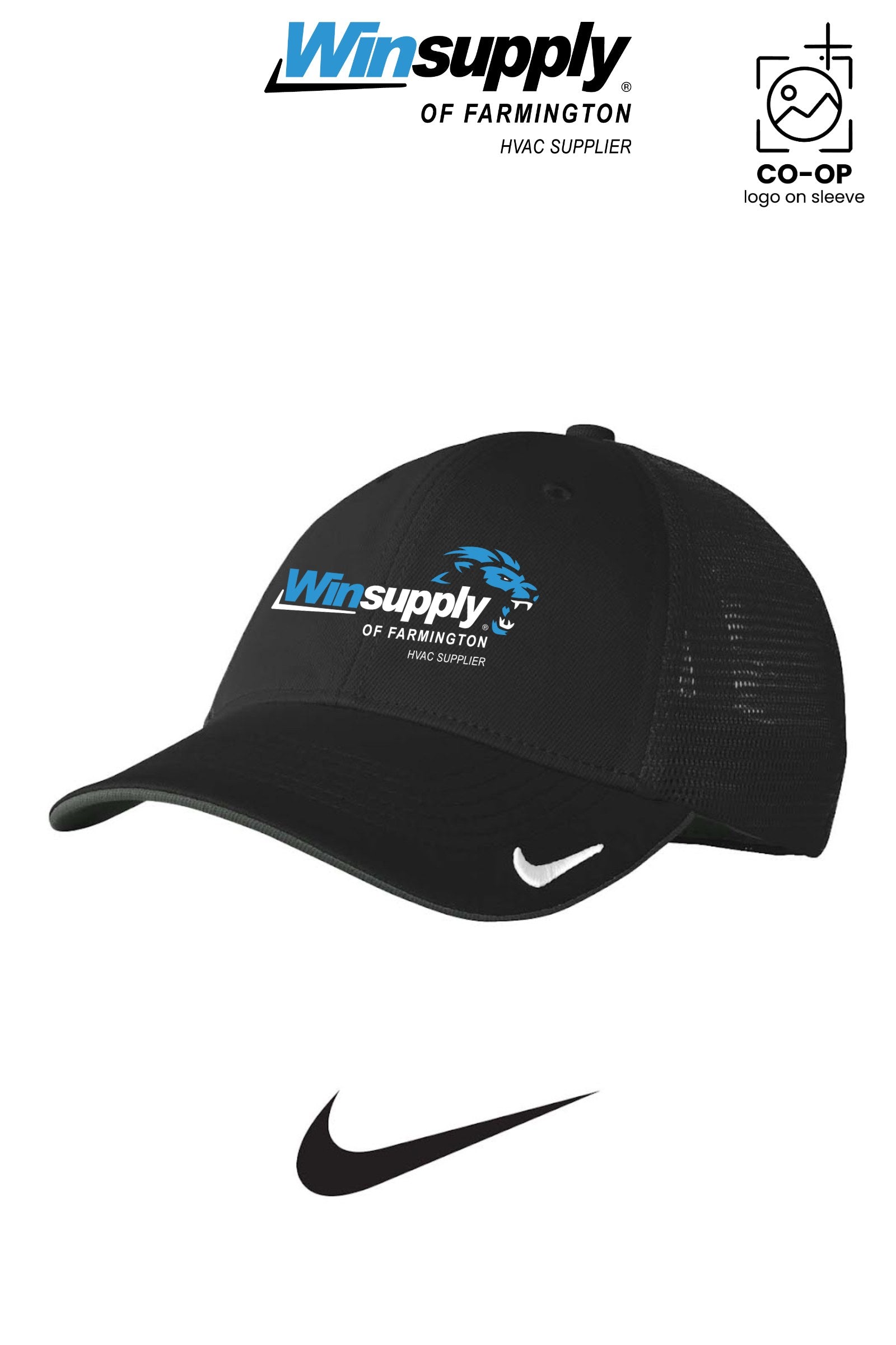 Nike Stretch-to-Fit Mesh Back Cap - Winsupply of Farmington