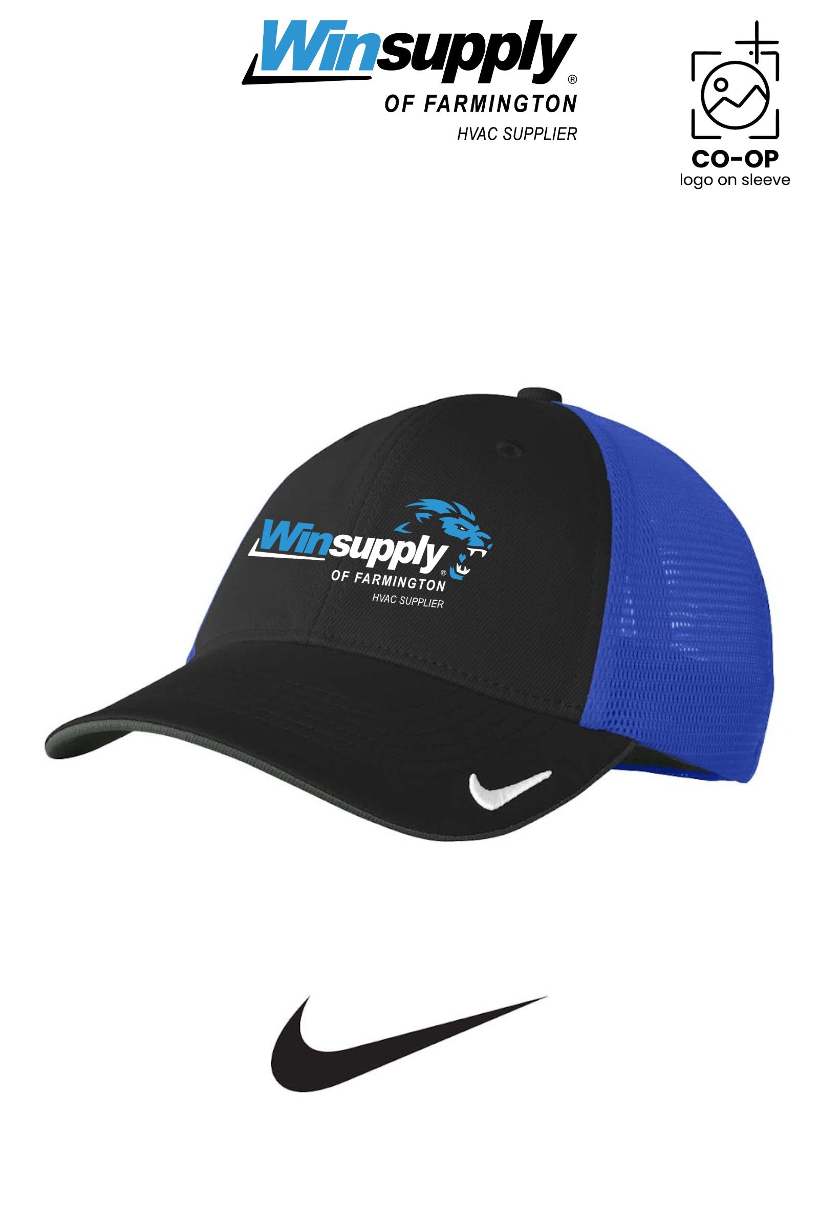Nike Stretch-to-Fit Mesh Back Cap - Winsupply of Farmington