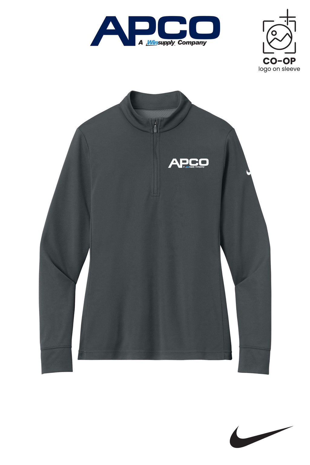 Nike Women’s Essential 1/2-Zip Cover-Up - APCO Supply - Indianapolis