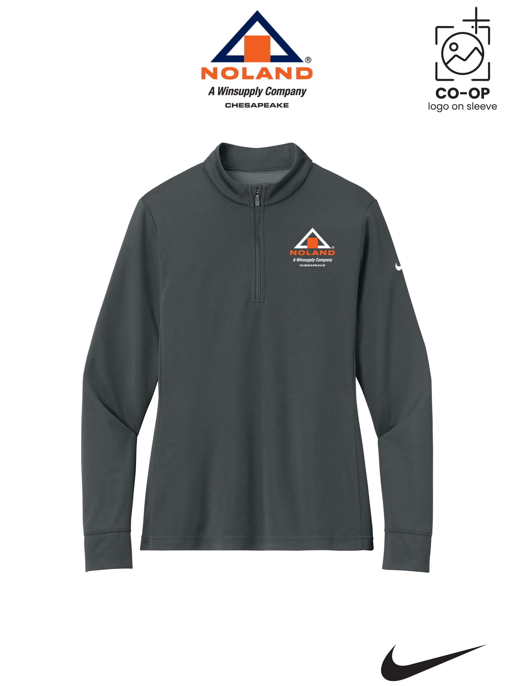Nike Women’s Essential 1/2-Zip Cover-Up - Noland Company Chesapeake